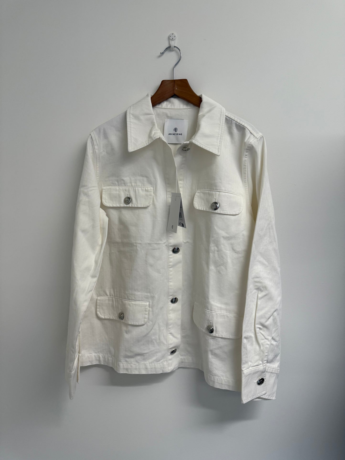 Anine Bing White Corey jacket (pre-owned)