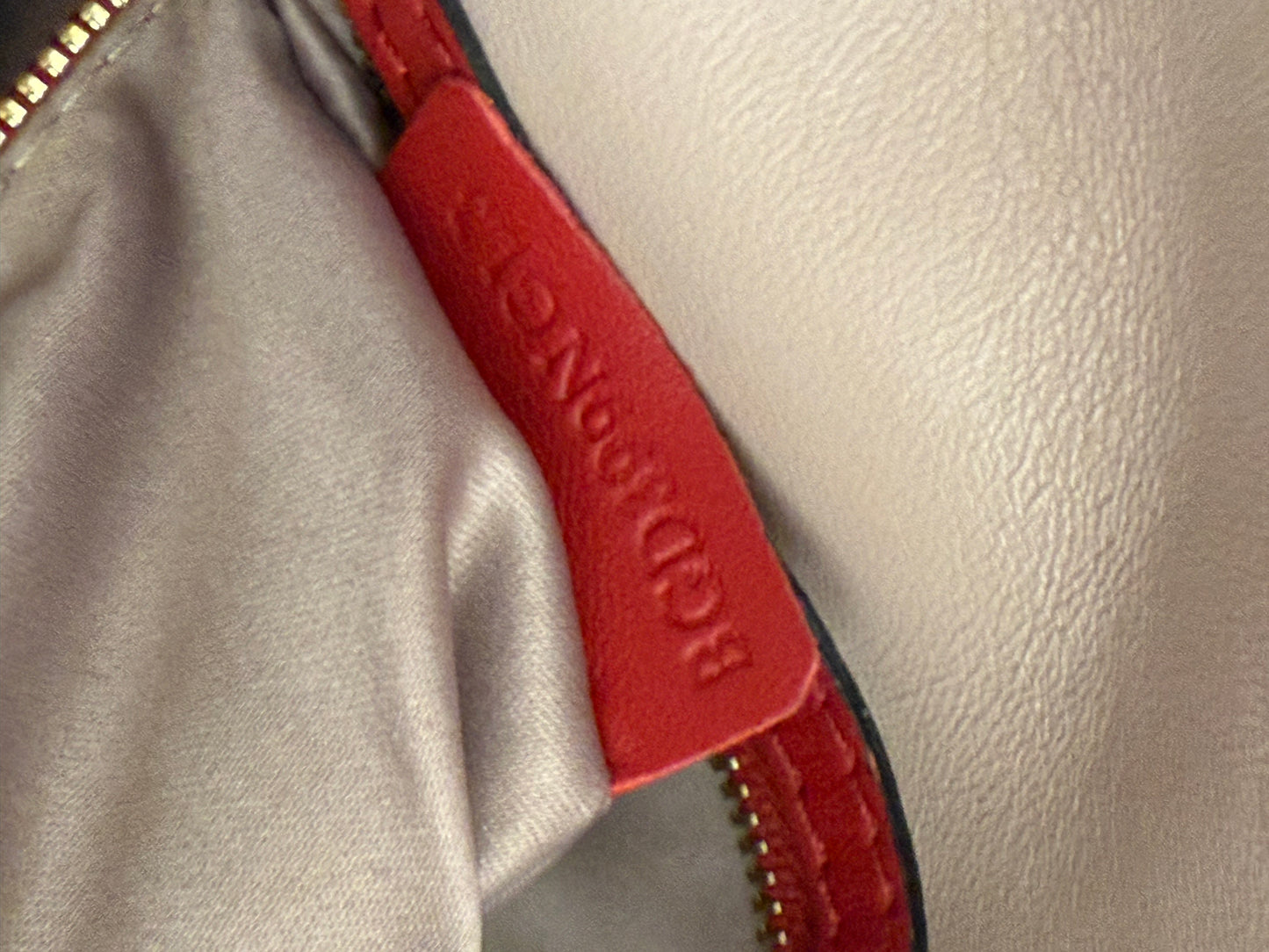 Valentino Rockstud clutch red (pre-owned)