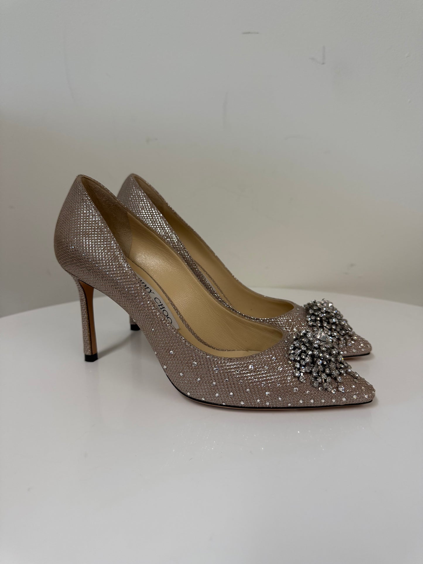 Jimmy Choo Joan glitter pumps (pre-owned)