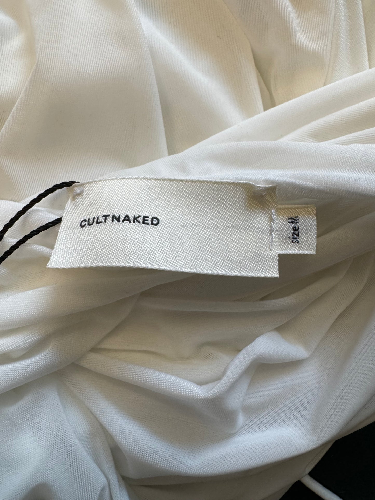 Cultnaked White one shoulder top (pre-owned)