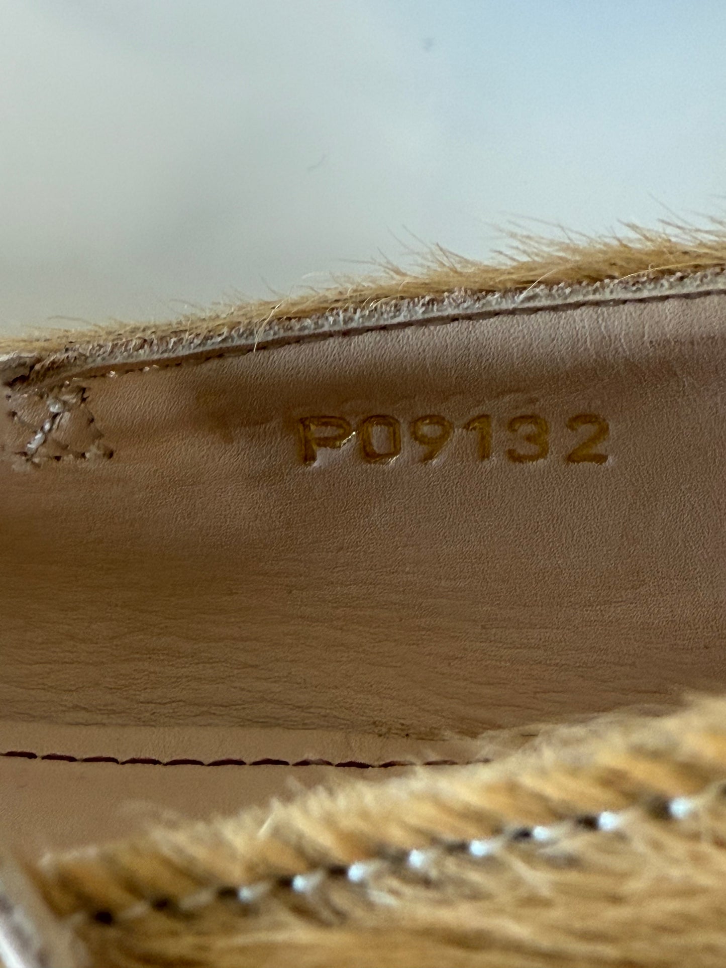 Alohas pony skin leder ballerinas (pre-owned)