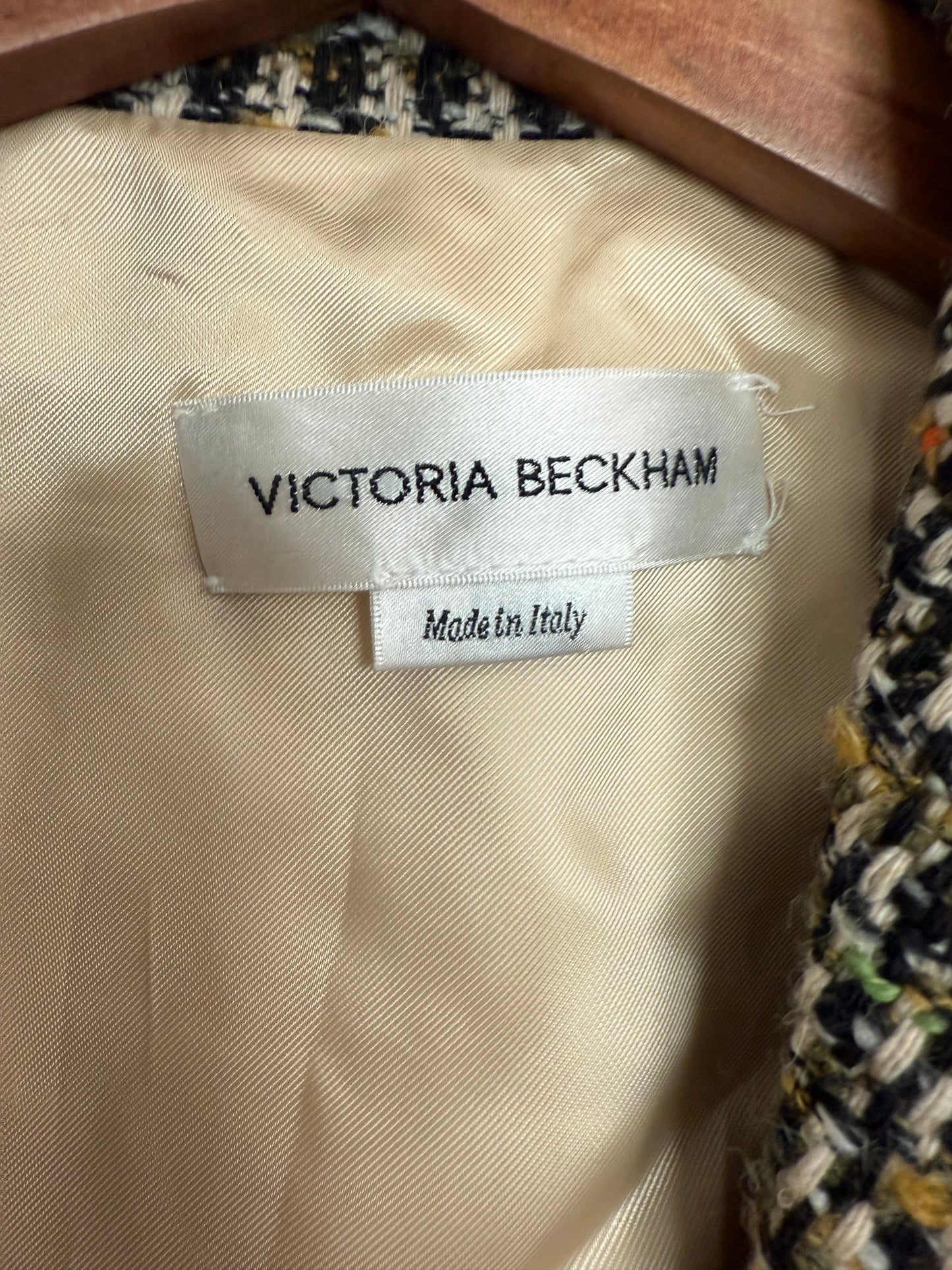 Victoria Beckham tweed blazer (pre-owned)