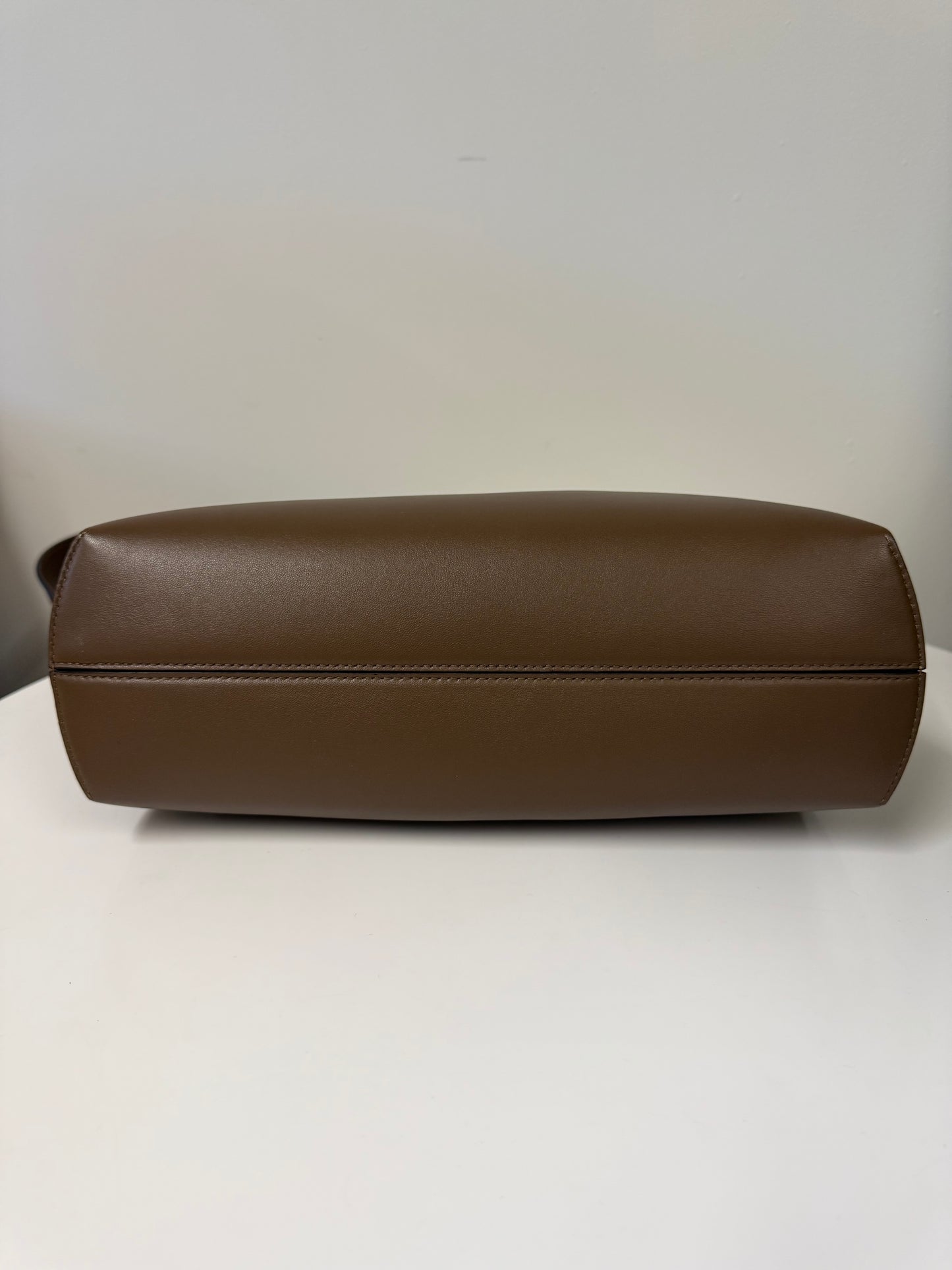 Fendi first brown leather bag (pre-owned)