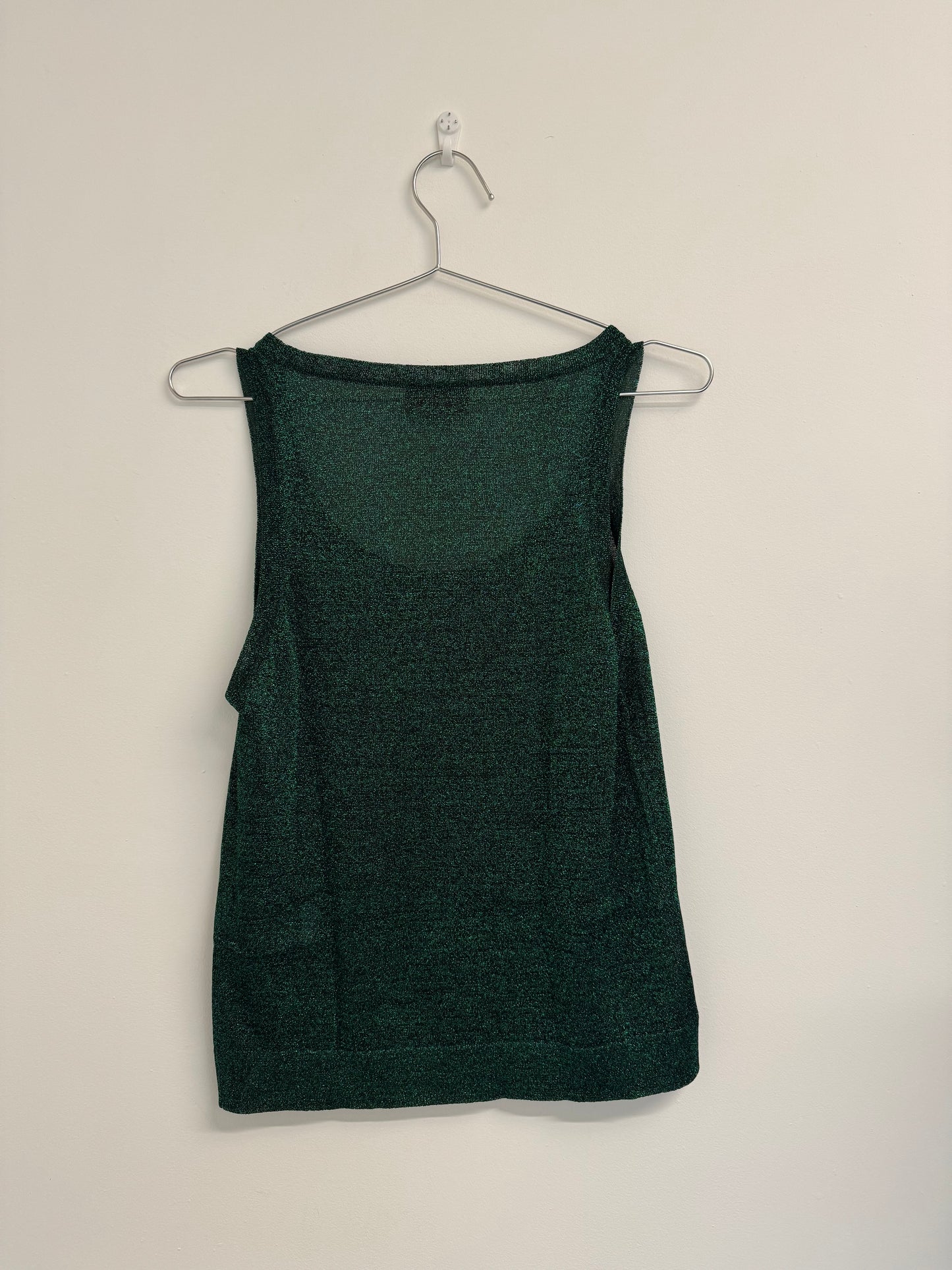 Missoni Green metallic tank (pre-owned)