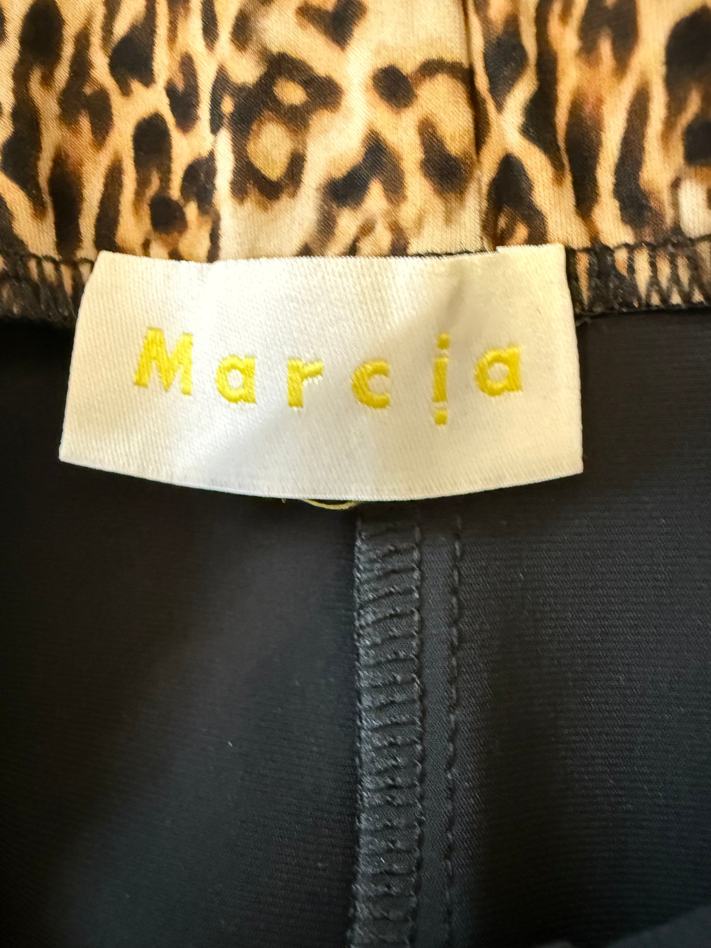 Marcia Ohio leopard print mini skirt (pre-owned)