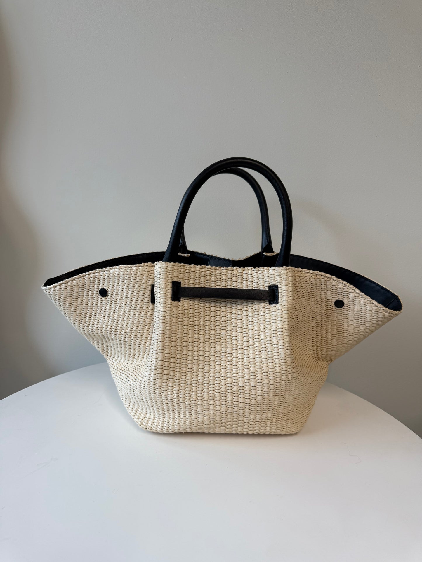DeMellier Raffia tote (pre-owned)