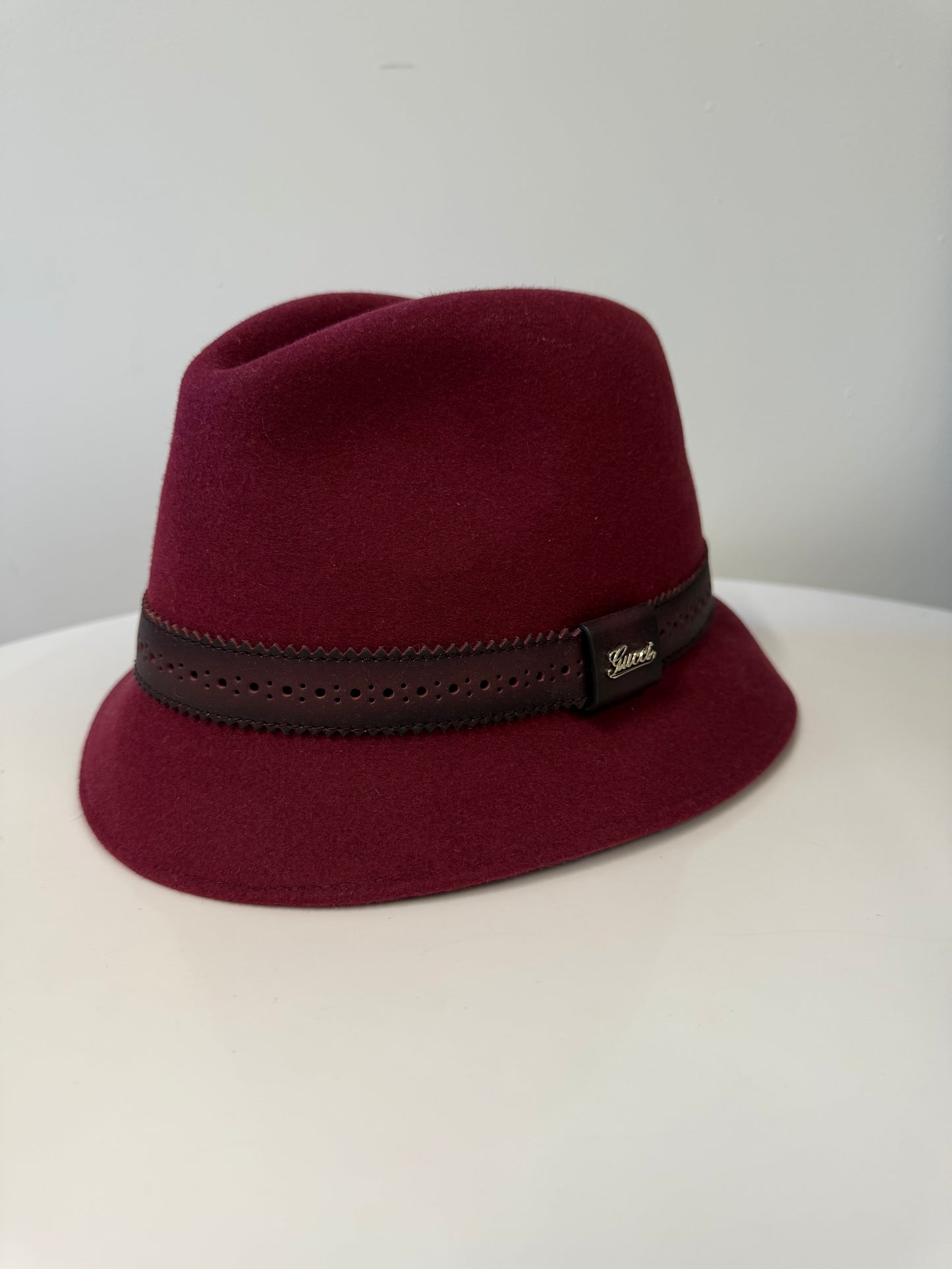 Gucci felt trilby hat (pre-owned)