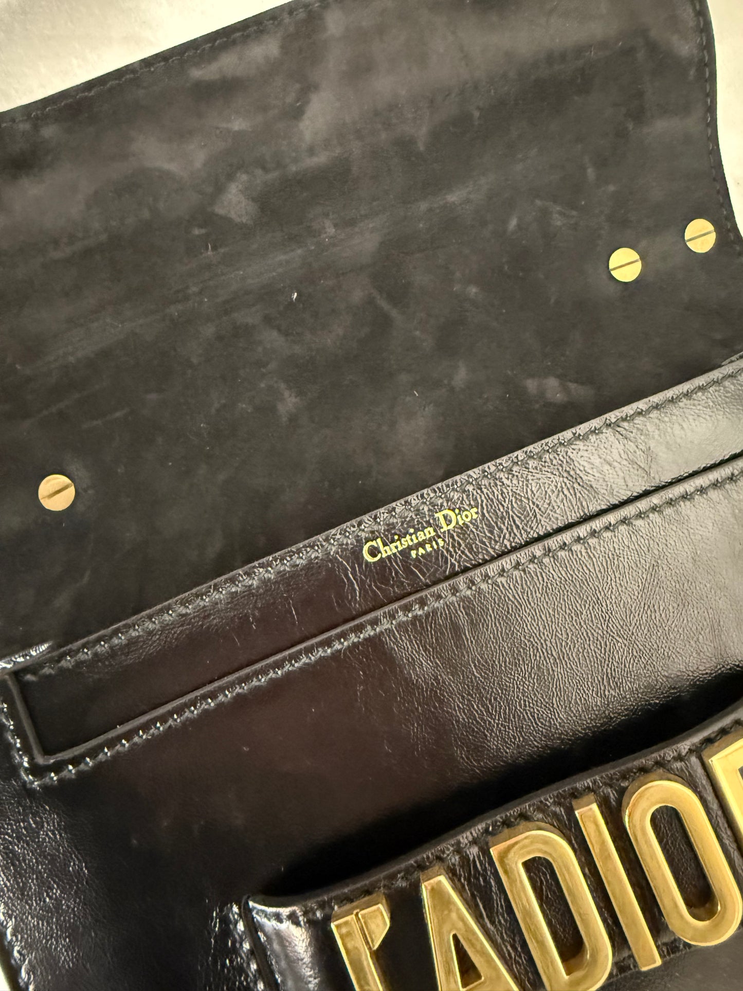 Christian Dior J’adior bag - black, gold hardware (pre-owned)