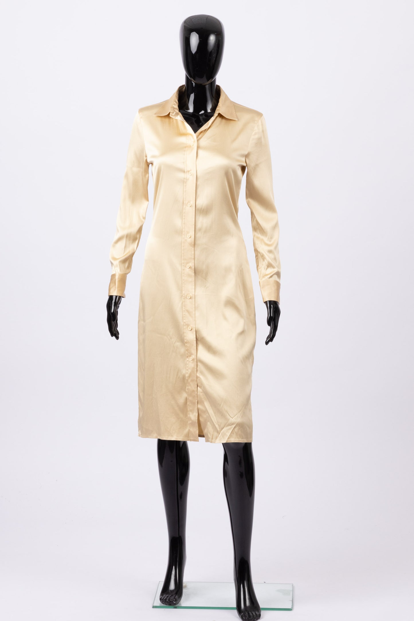 Bottega Veneta silk shirt dress (pre-owned)