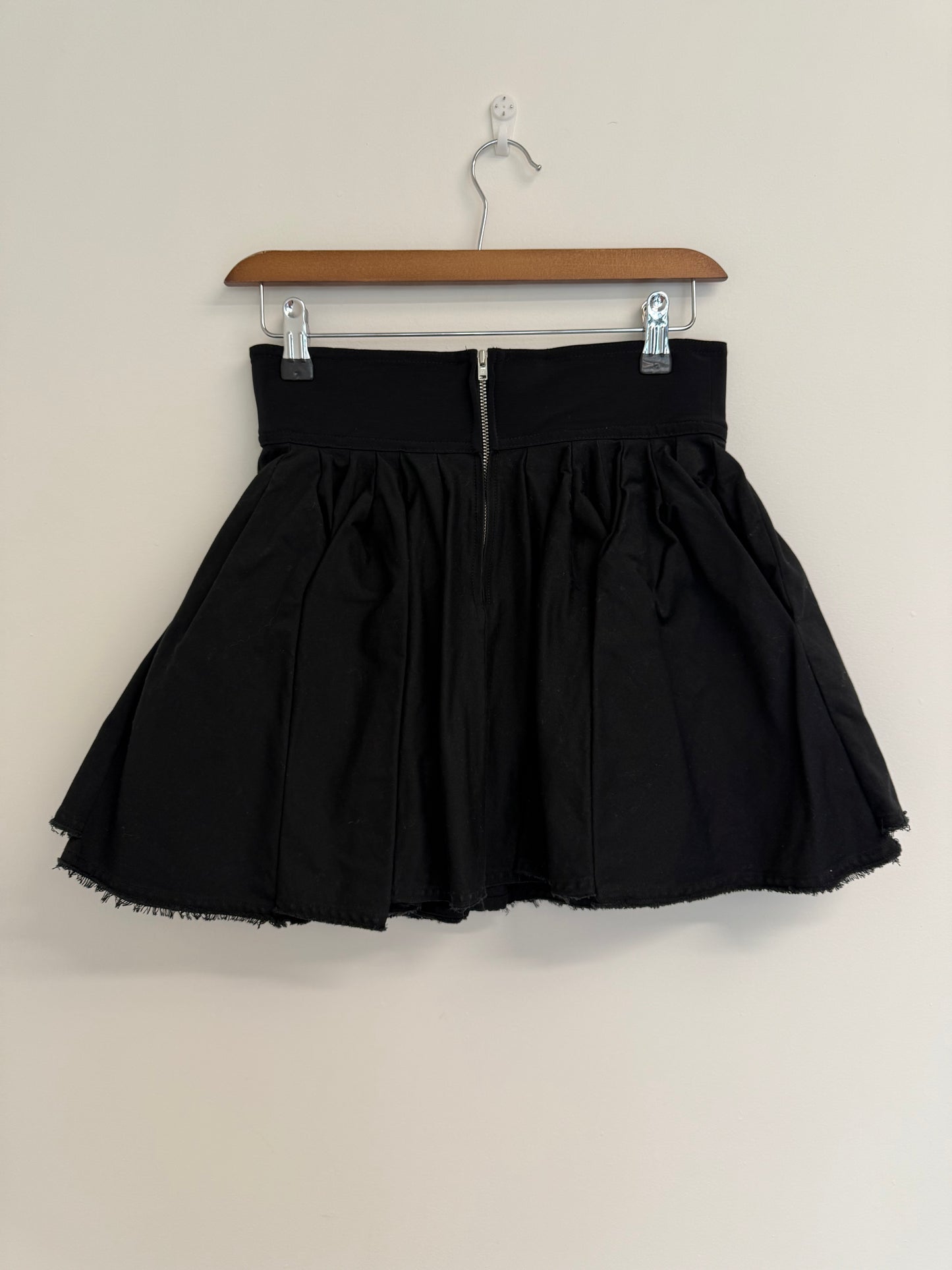 Acne Black mini skirt (pre-owned)