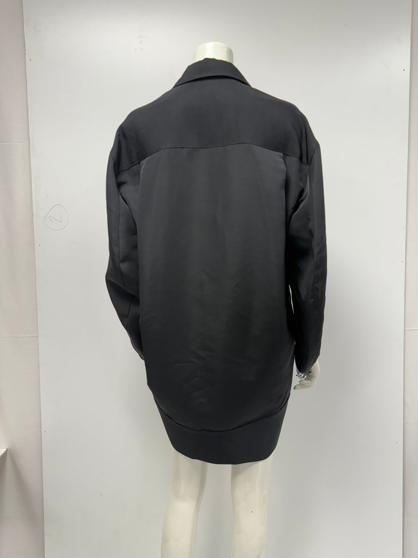 Khaite black Kal Viscose Blend Mini Dress (pre-owned)