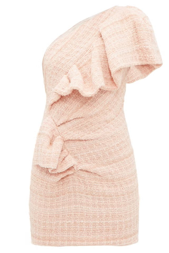 Alexander Vauthier pink tweed dress (pre-owned)