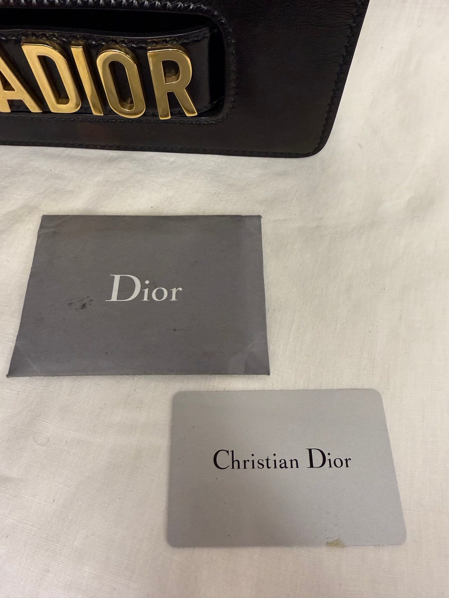 Christian Dior J’adior bag - black, gold hardware (pre-owned)
