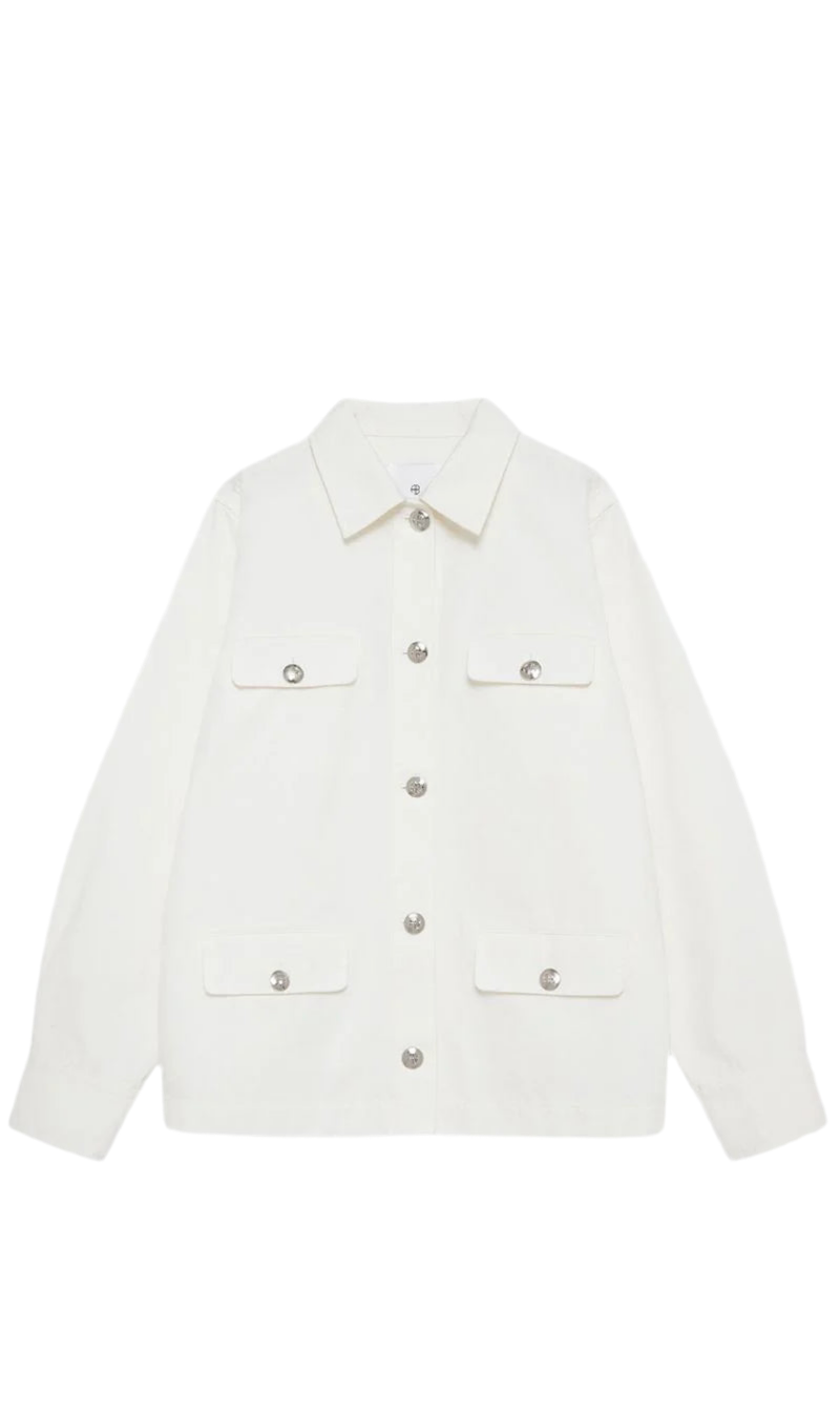 Anine Bing White Corey jacket (pre-owned)