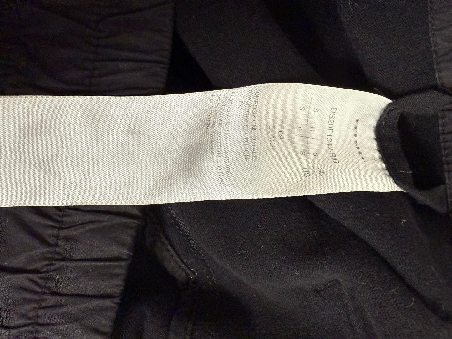 Rick Owens DRKSHDW Fitted Midi Skirt (pre-owned)