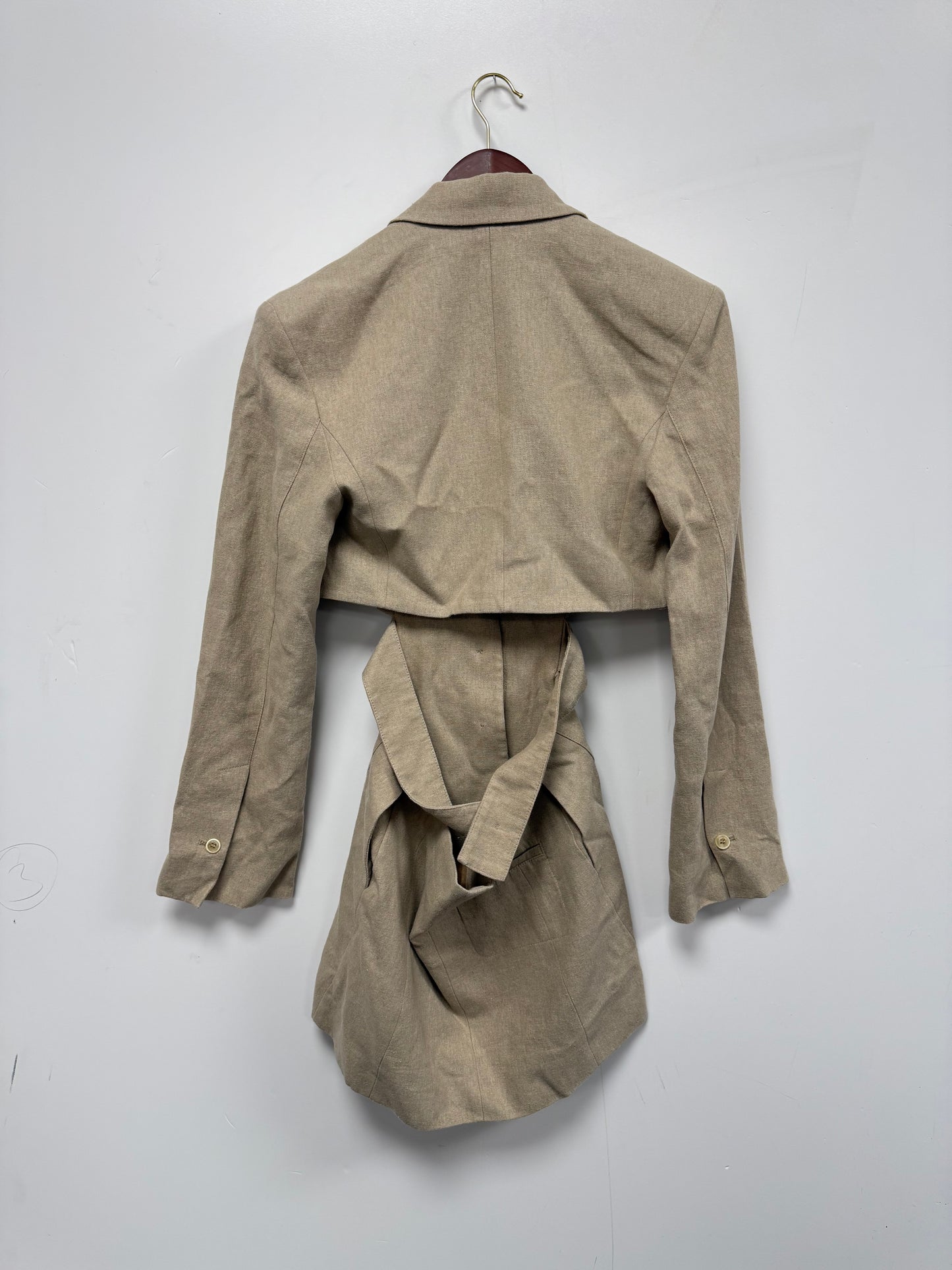 Jacquemus bari cut out blazer dress (pre-owned)