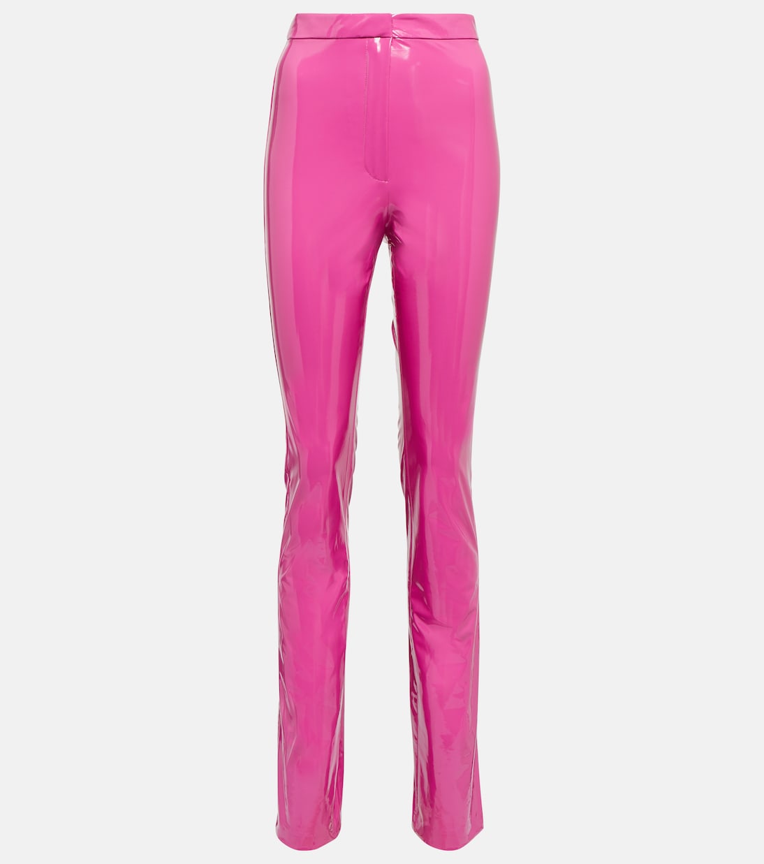 Rotate Laminated high-rise slim pants (pre-owned)