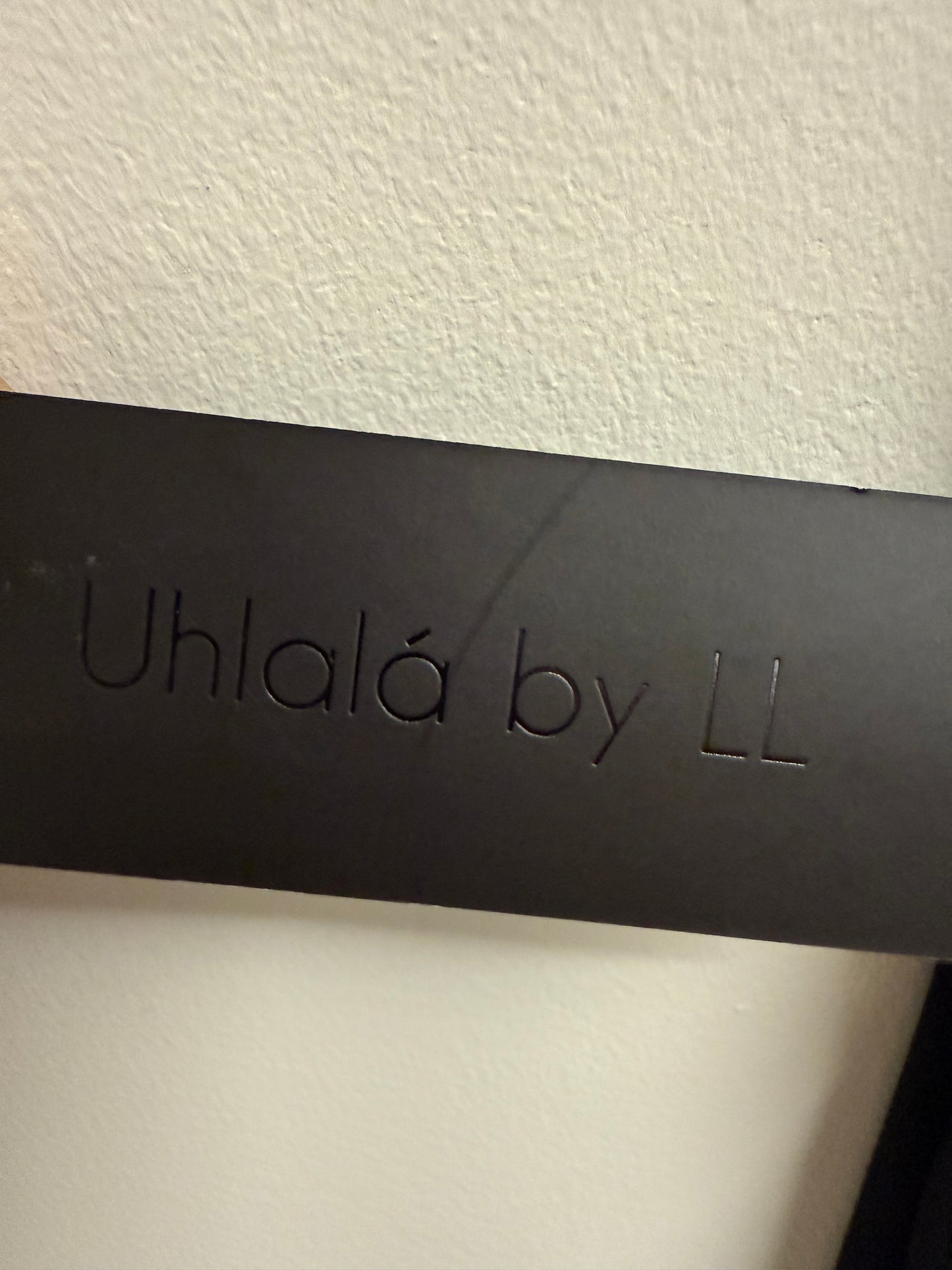 Uhlala by LL black jersey dress (pre-owned)