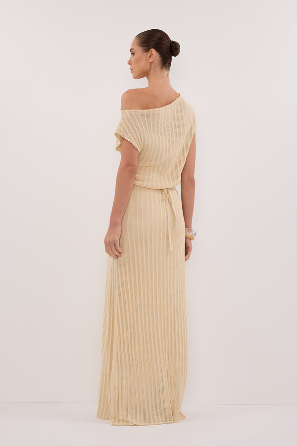 Dissh Bowie natural knit dress (pre-owned)