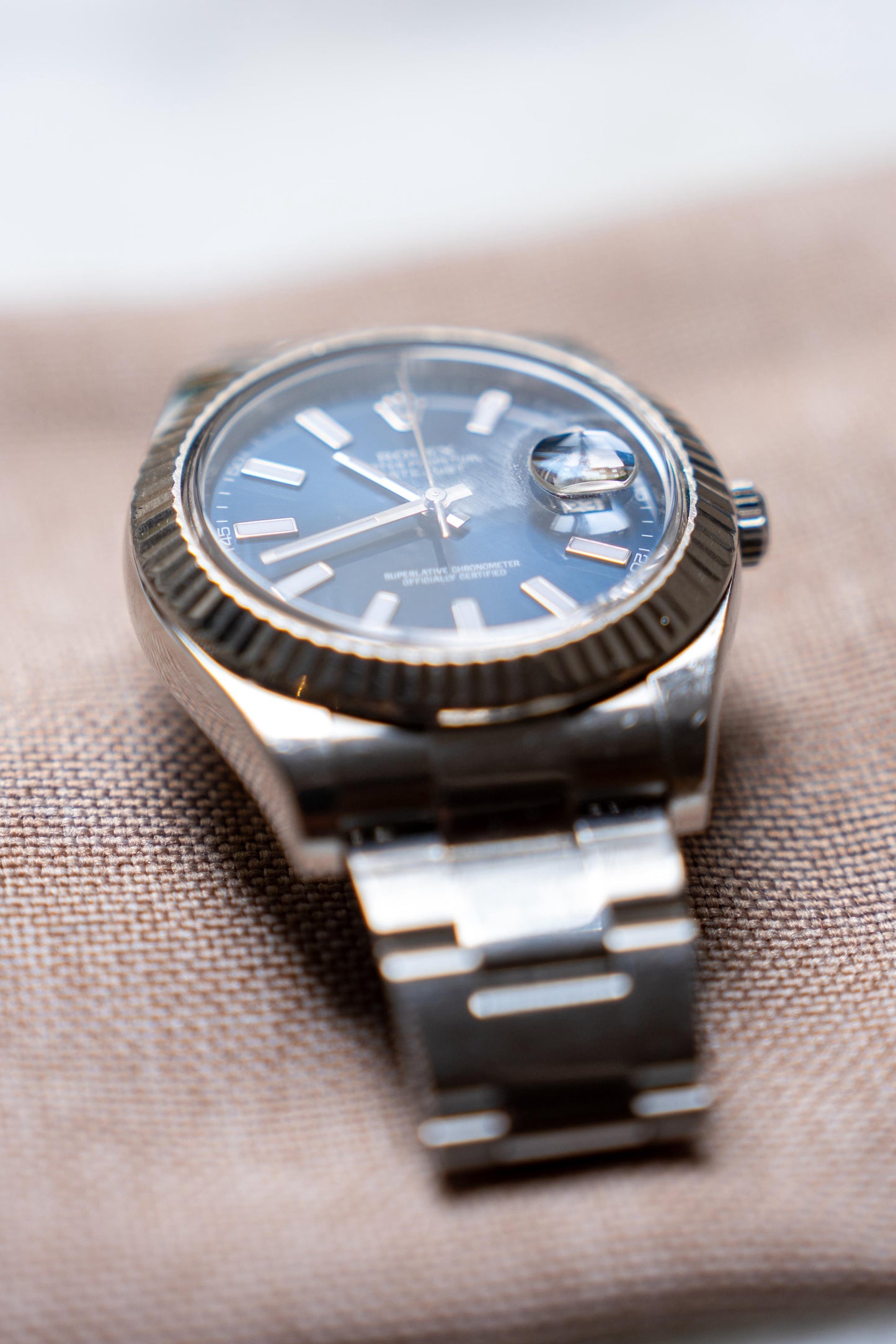 Rolex Datejust II 18k White Gold Wristwatch