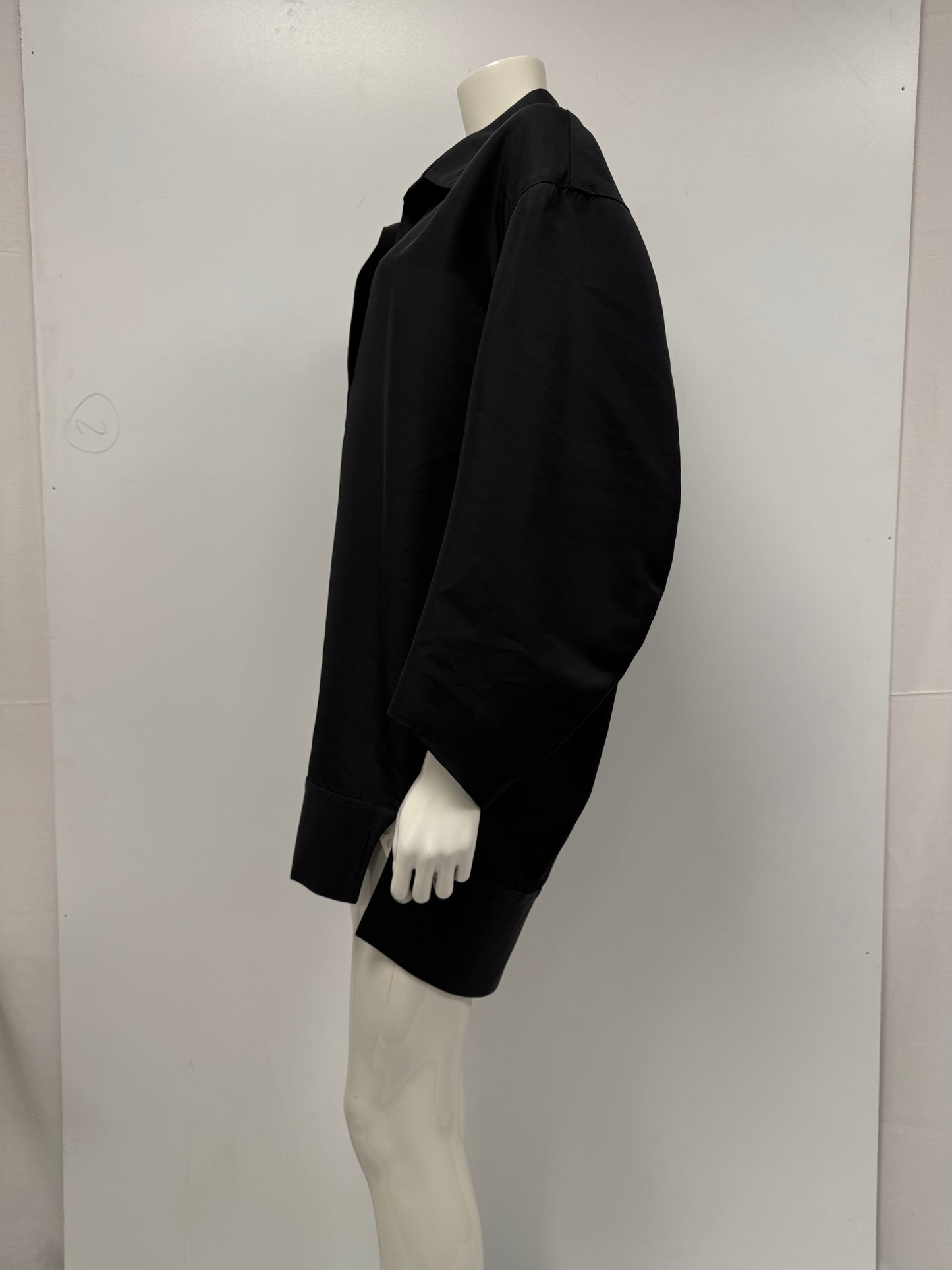 Khaite black Kal Viscose Blend Mini Dress (pre-owned)