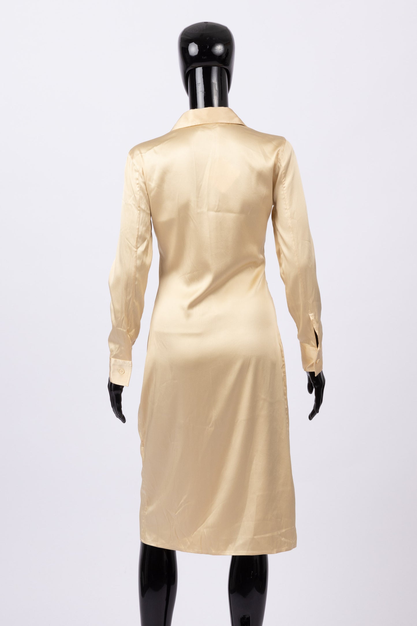 Bottega Veneta silk shirt dress (pre-owned)