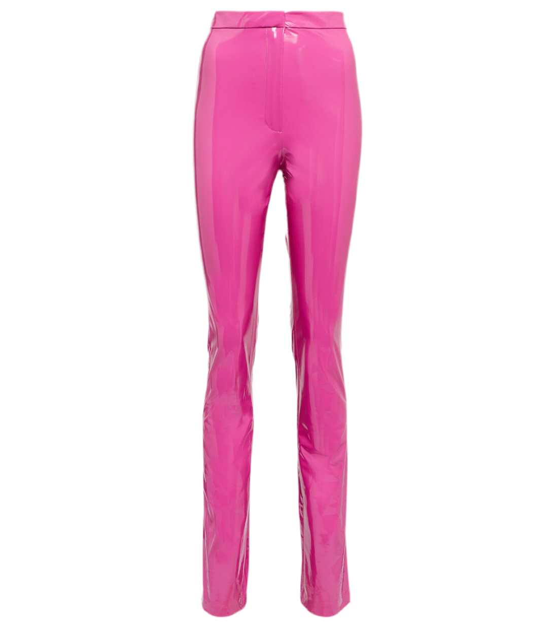 Rotate Laminated high-rise slim pants (pre-owned)