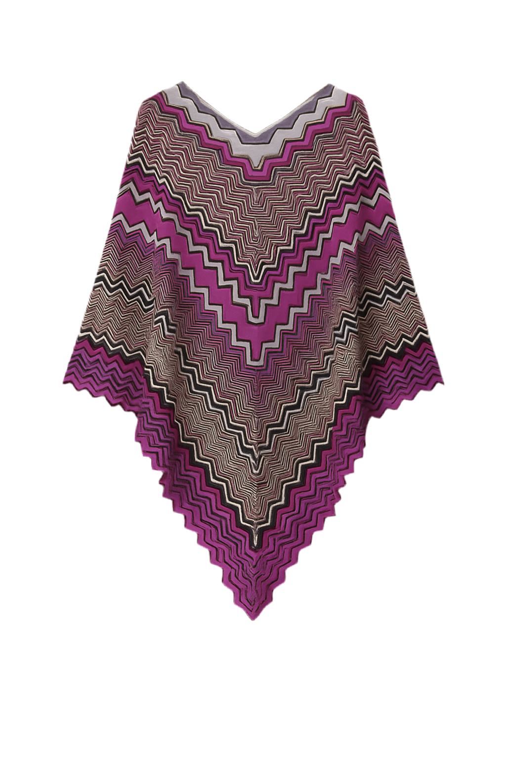 Missoni zig zag poncho (pre-owned)