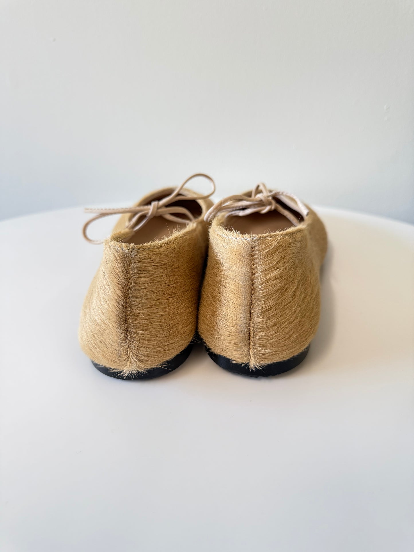 Alohas pony skin leder ballerinas (pre-owned)
