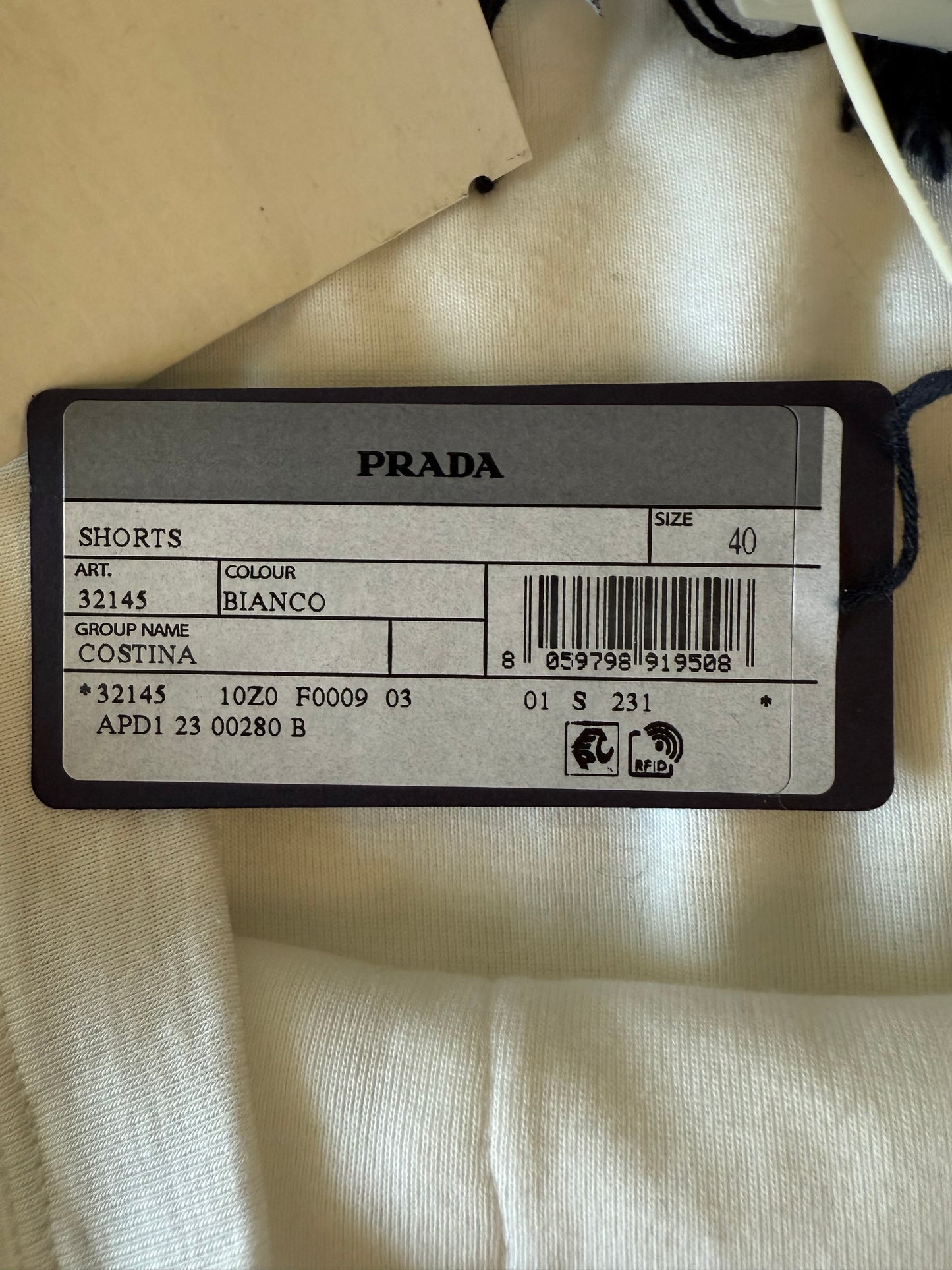 Prada cotton women’s boxer (pre-owned)