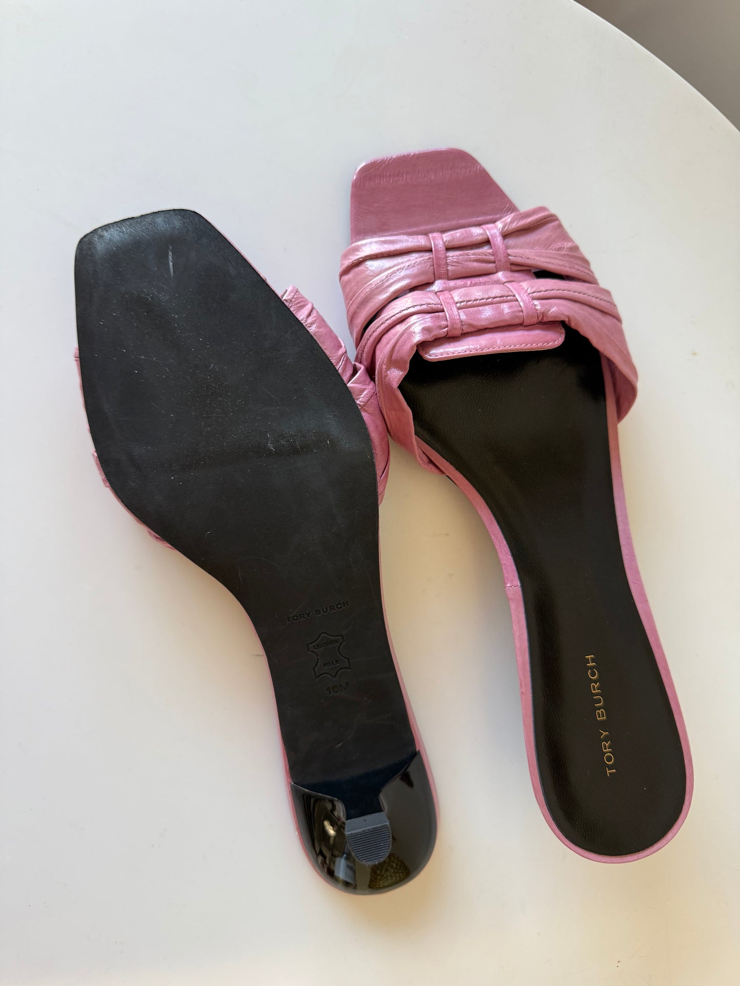 Tory Burch Ruched Sandals 35mm (pre-owned)