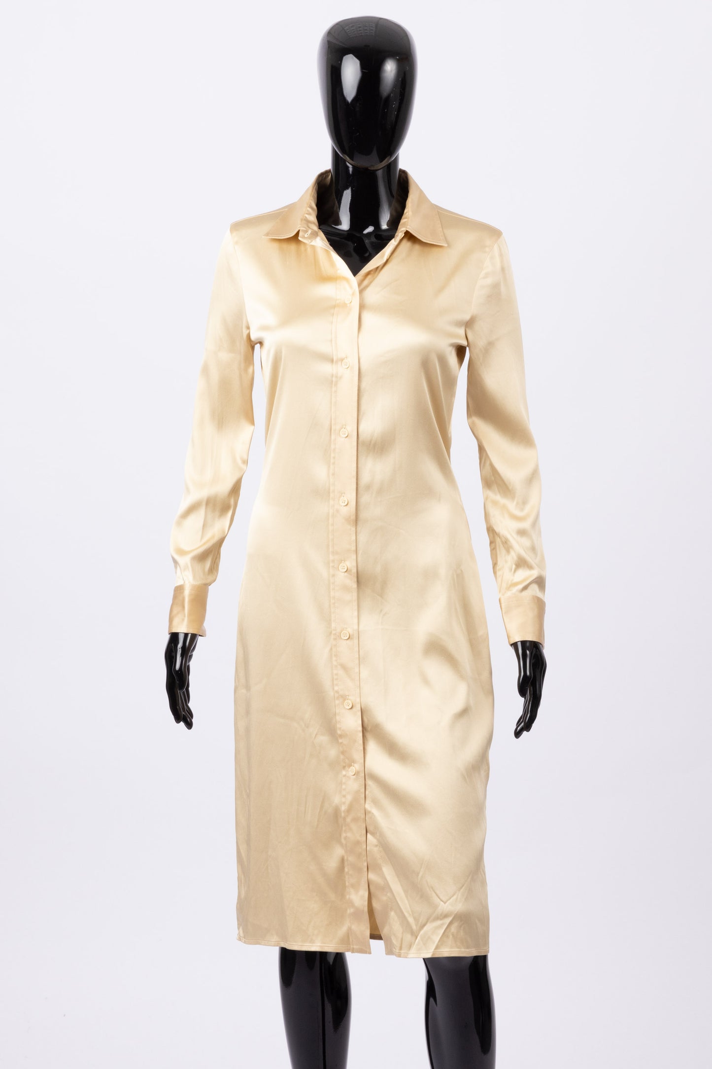 Bottega Veneta silk shirt dress (pre-owned)