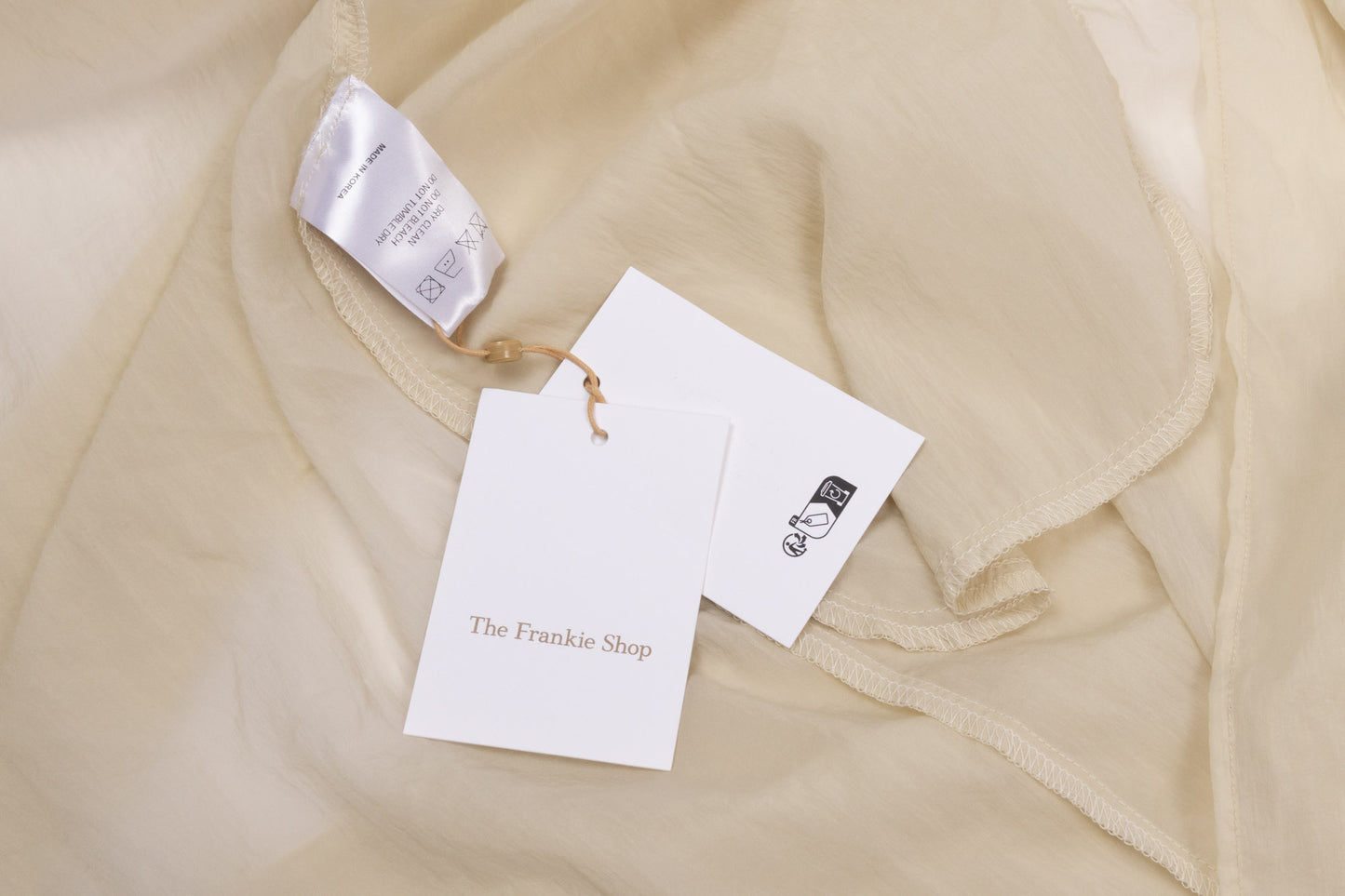 The Frankie Shop sheer trench (pre-owned)