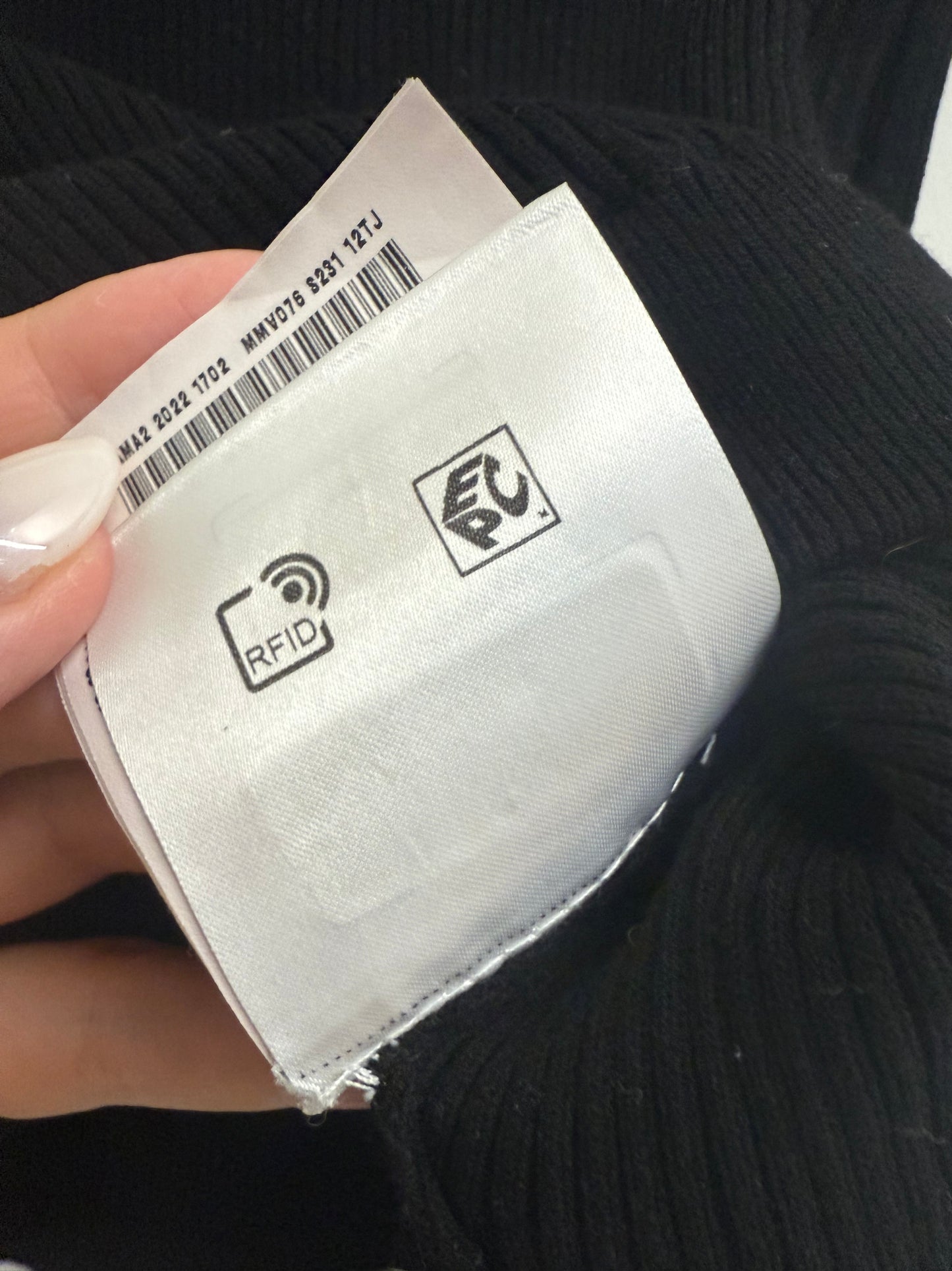 Miu miu viscose crop top (pre-owned)