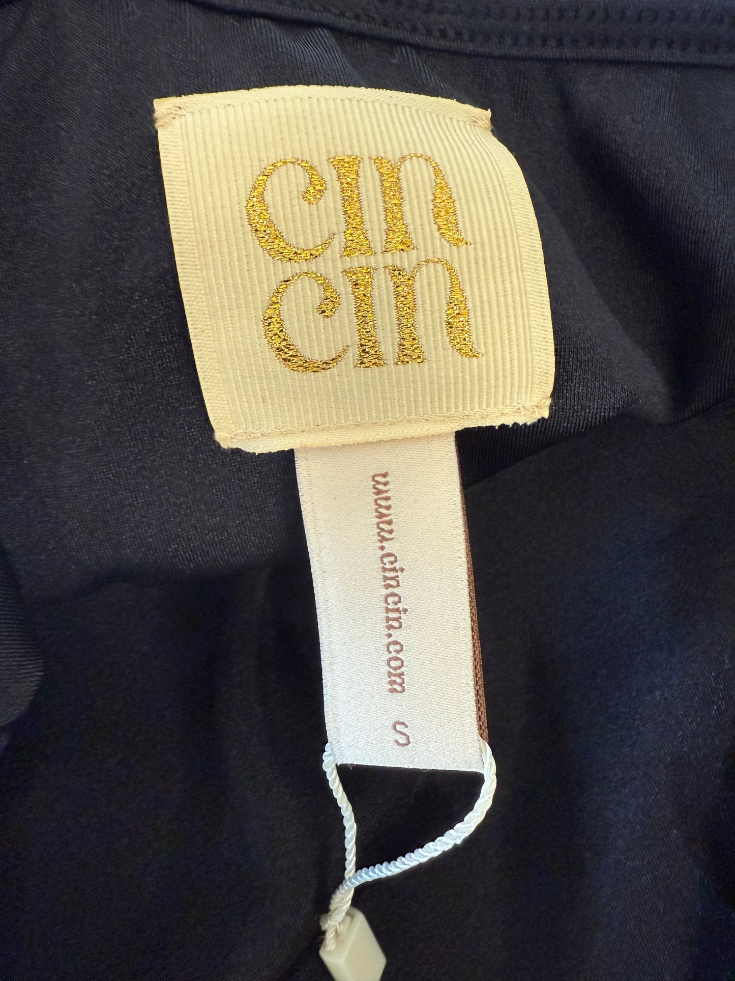 Cin Cin black belted swimsuit (pre-owned)