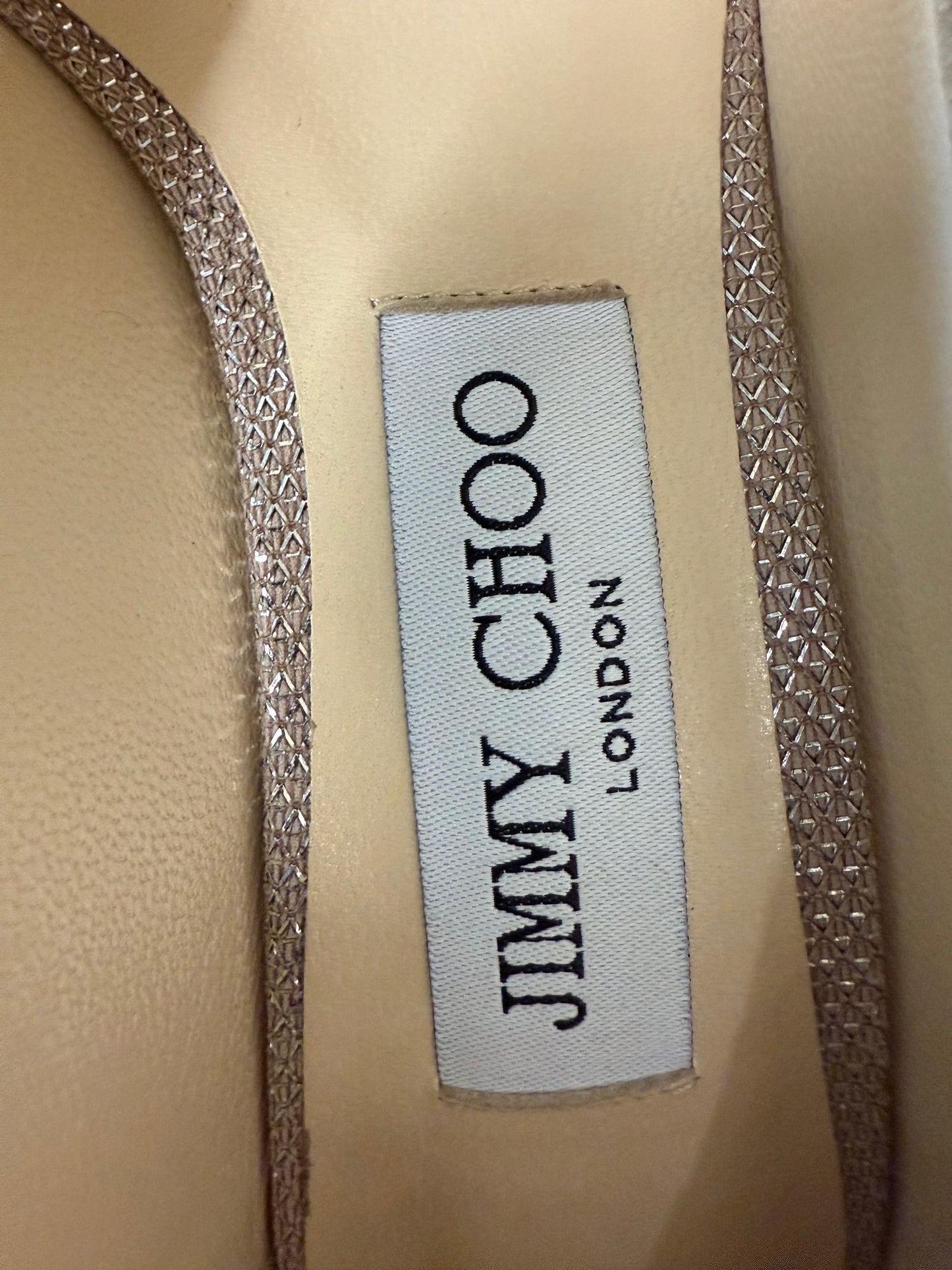Jimmy Choo Joan glitter pumps (pre-owned)
