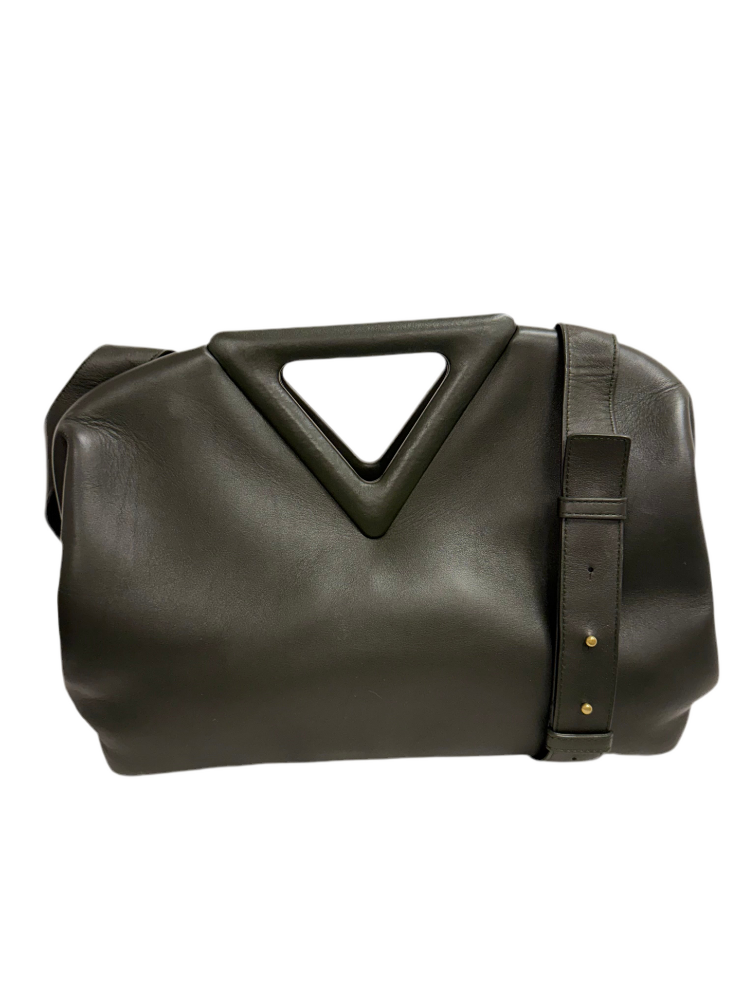 Bottega Veneta the point leather handbag (pre-owned)