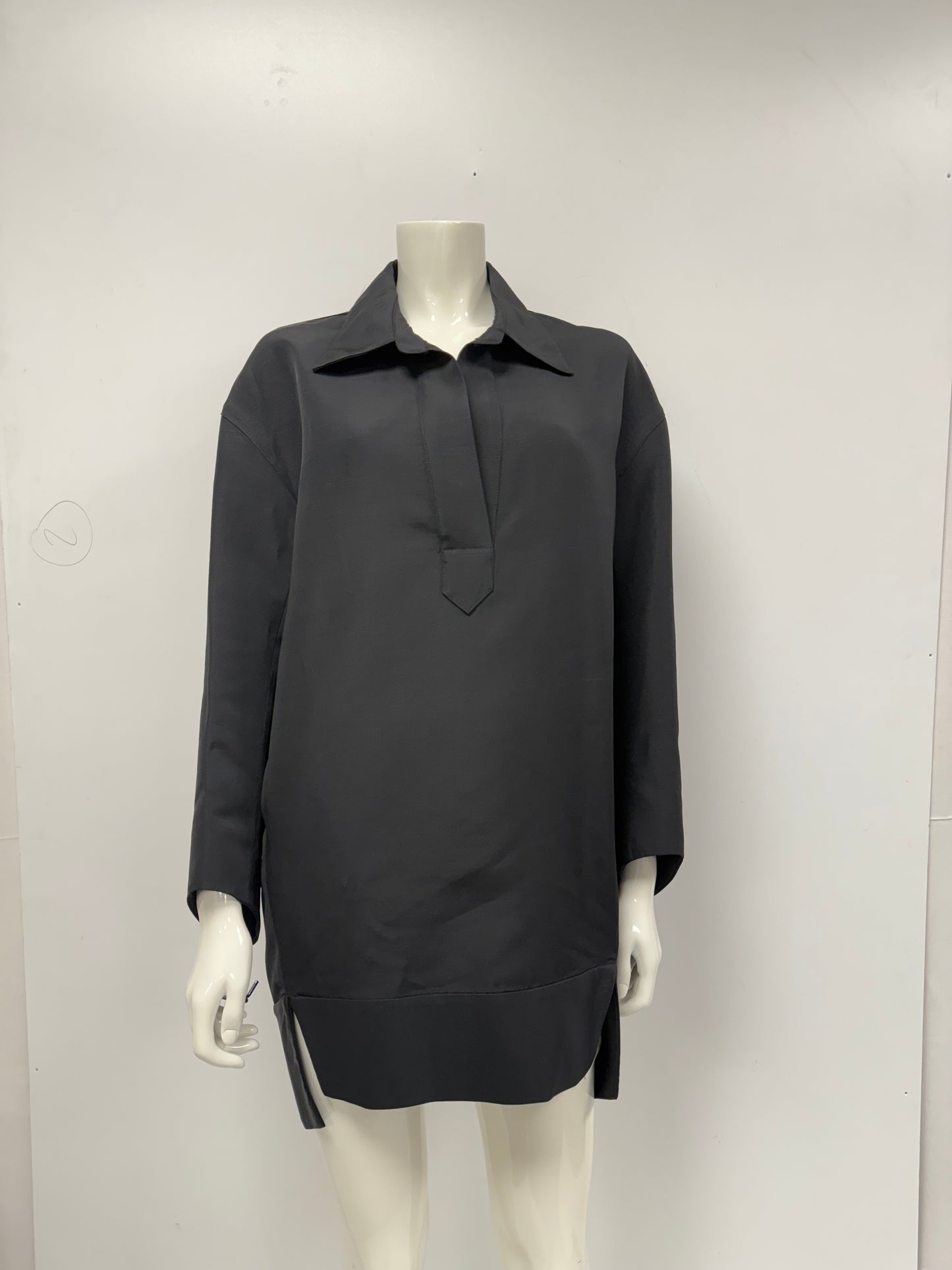 Khaite black Kal Viscose Blend Mini Dress (pre-owned)