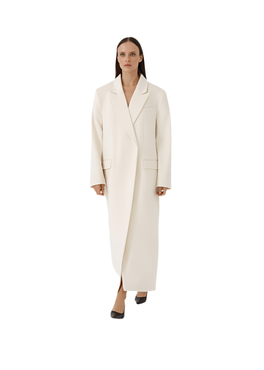 Bazilika cream coat (pre-owned)