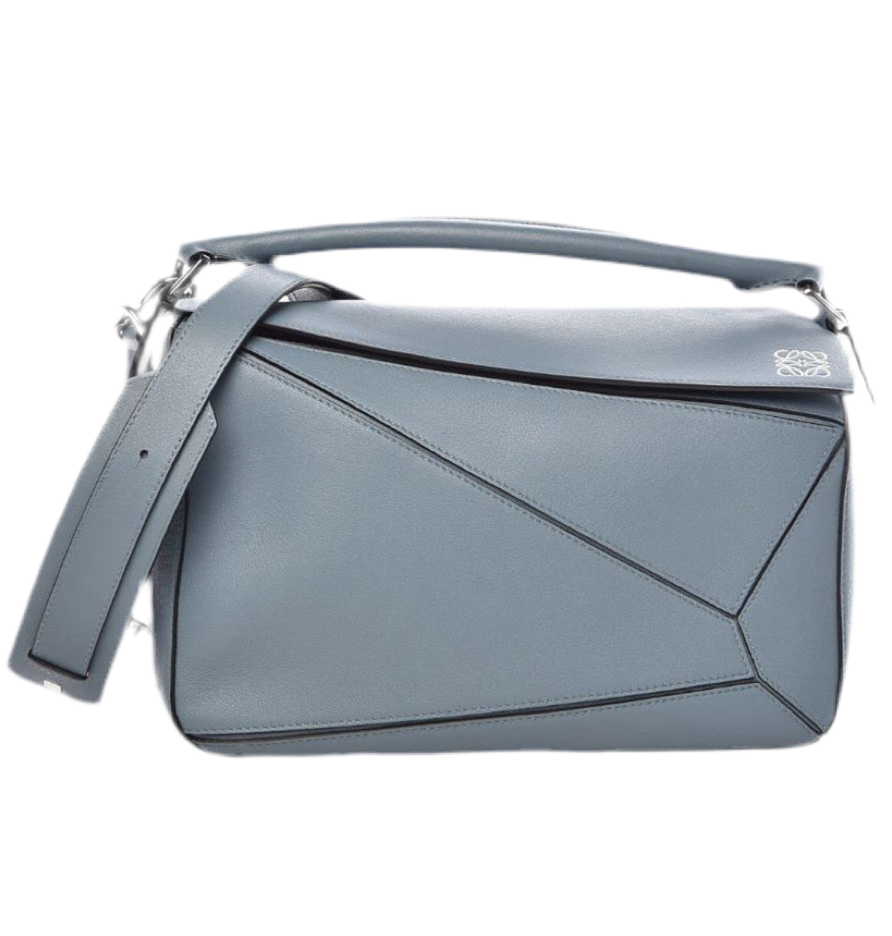 Loewe small puzzle bag in grained calfskin (pre-owned)
