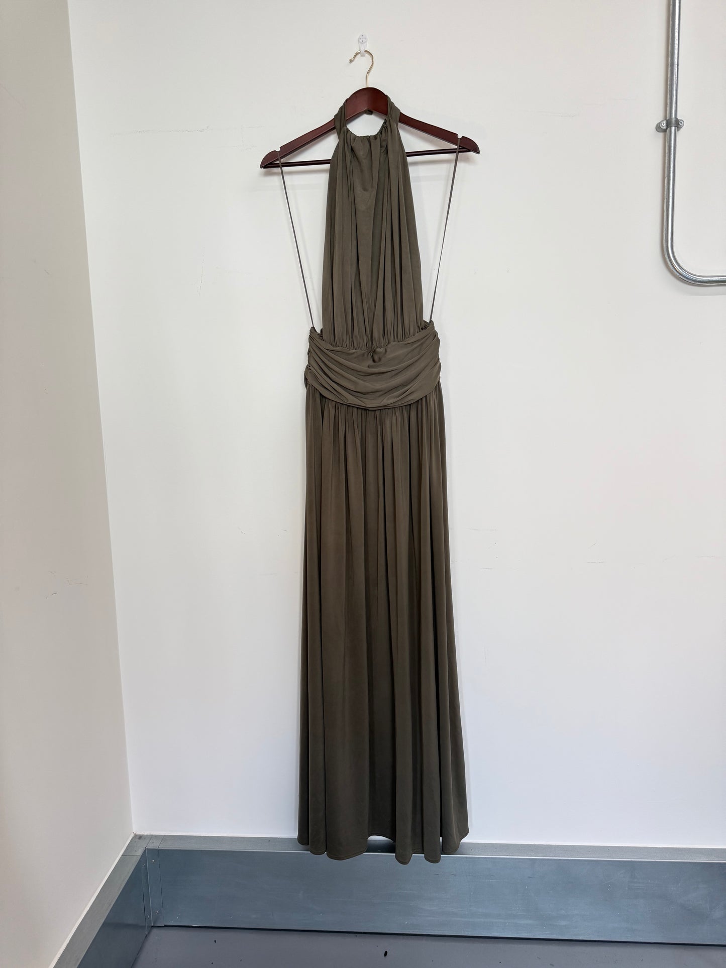 Arcina Ori khaki Santina dress (pre-owned)