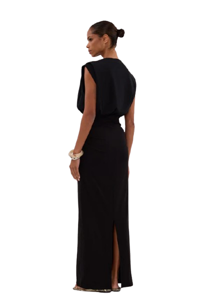 Dissh Liora Black Sleeveless Maxi Dress (pre-owned)