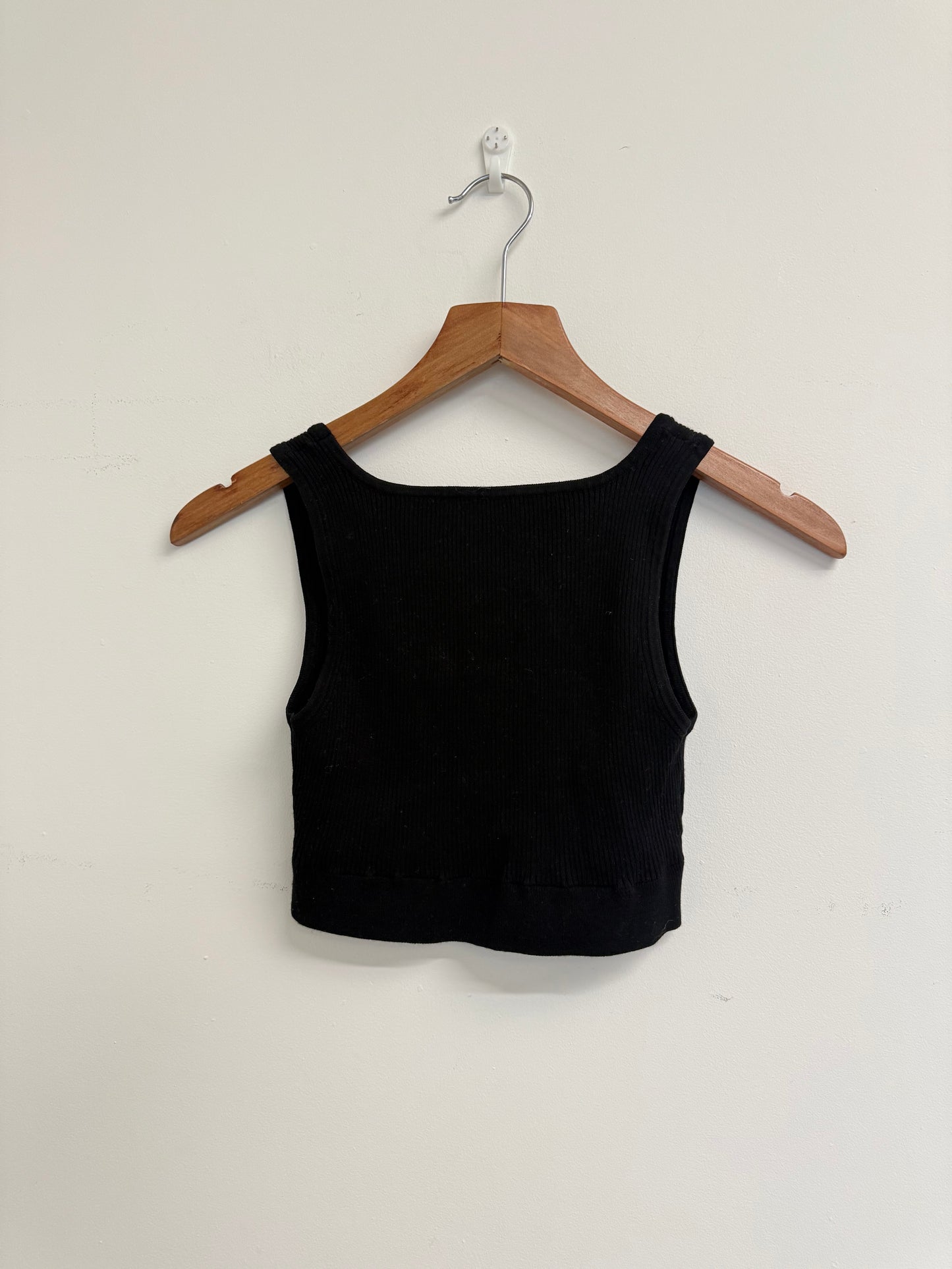 Miu miu viscose crop top (pre-owned)