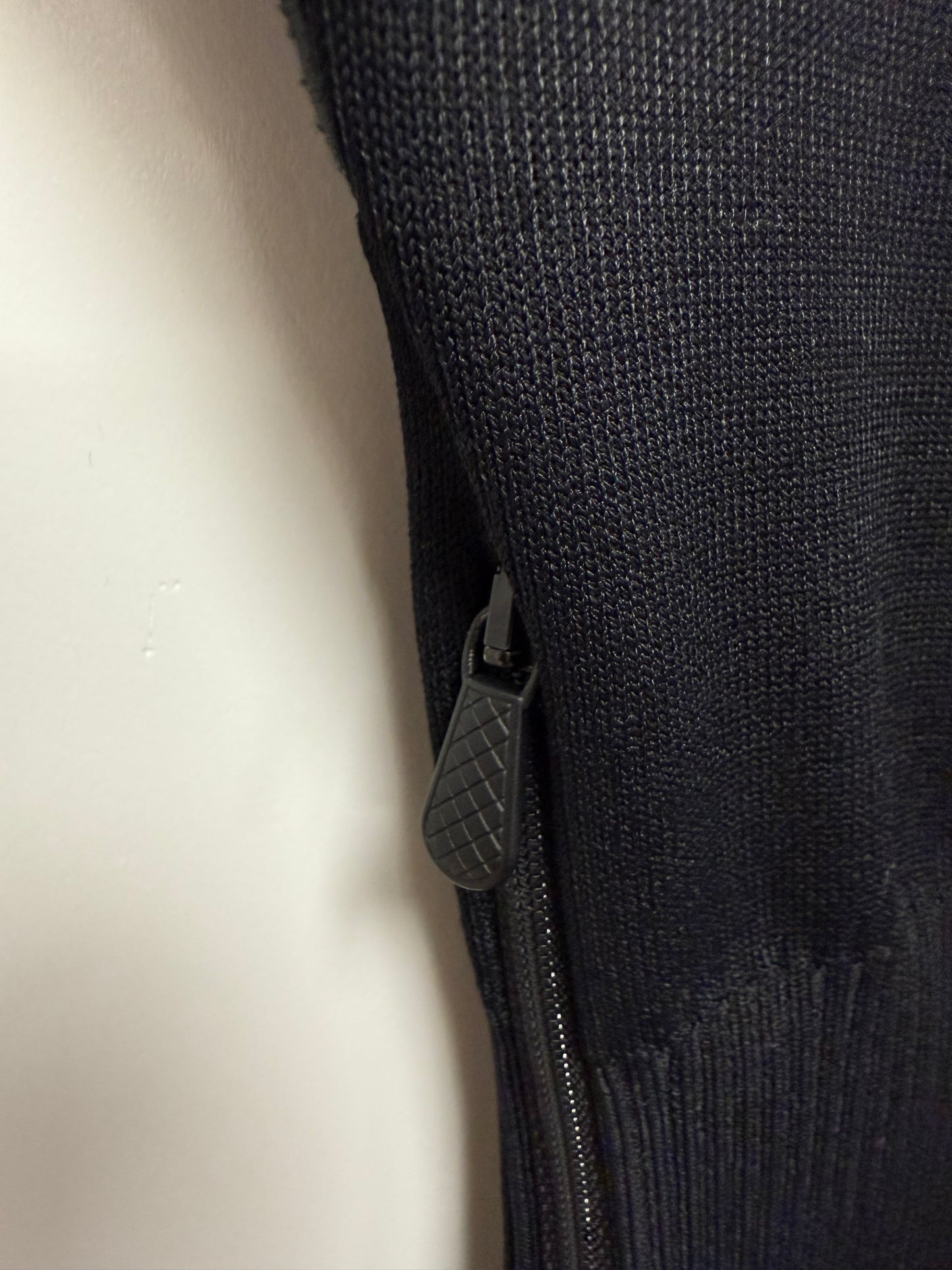 Bottega Veneta knit black midi dress (pre-owned)