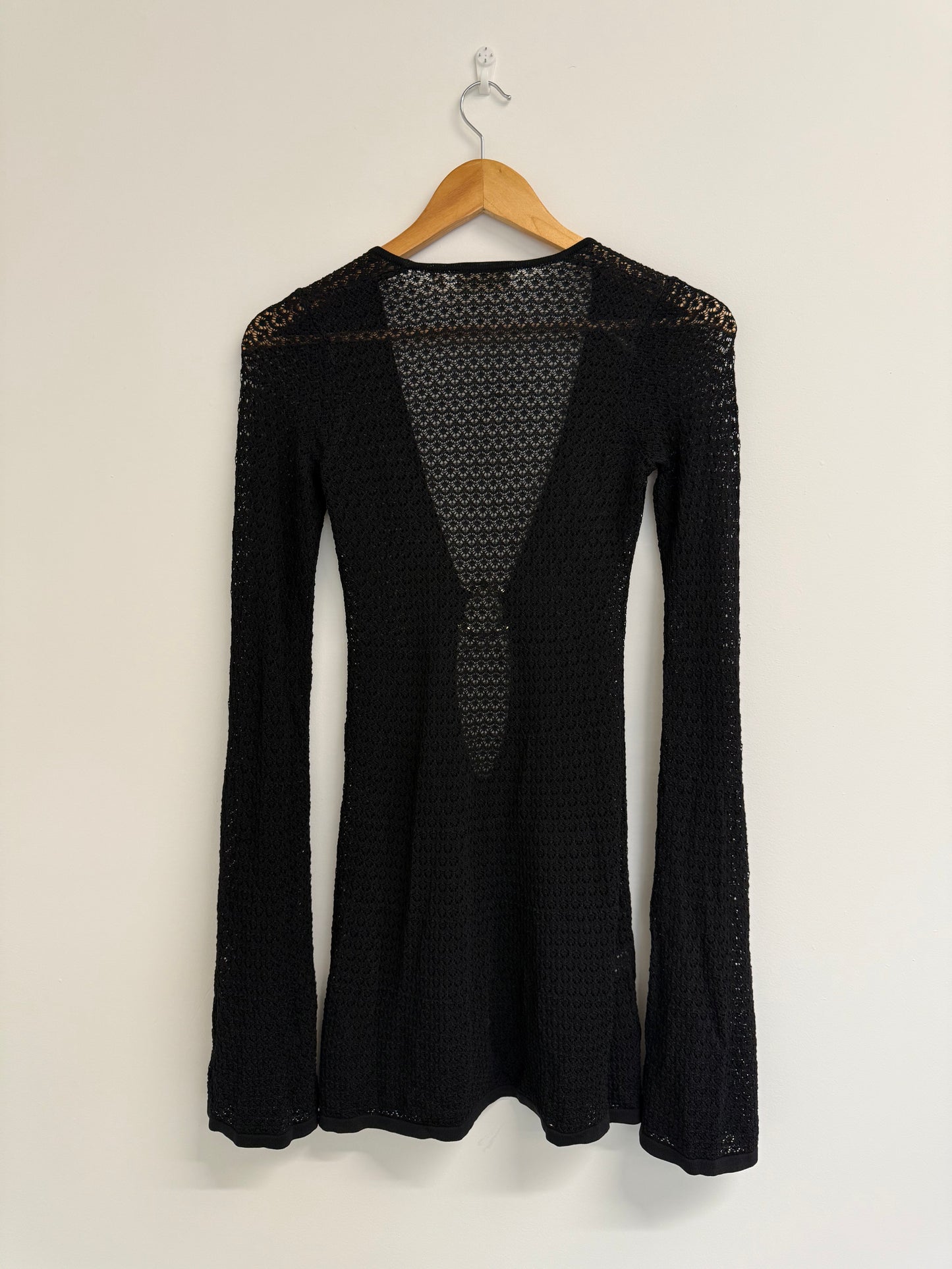 Monday Black mesh cover up (pre-owned)