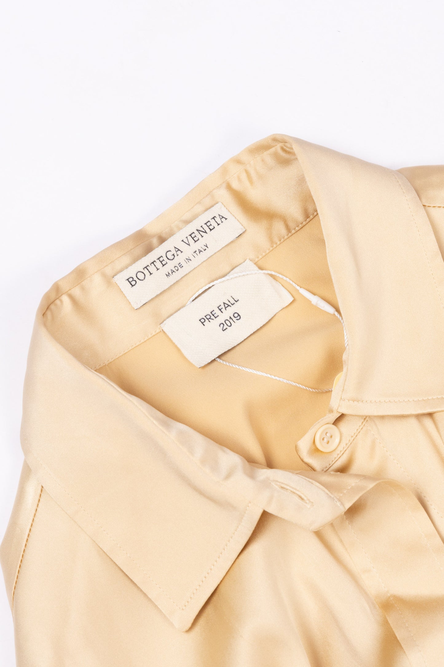 Bottega Veneta silk shirt dress (pre-owned)