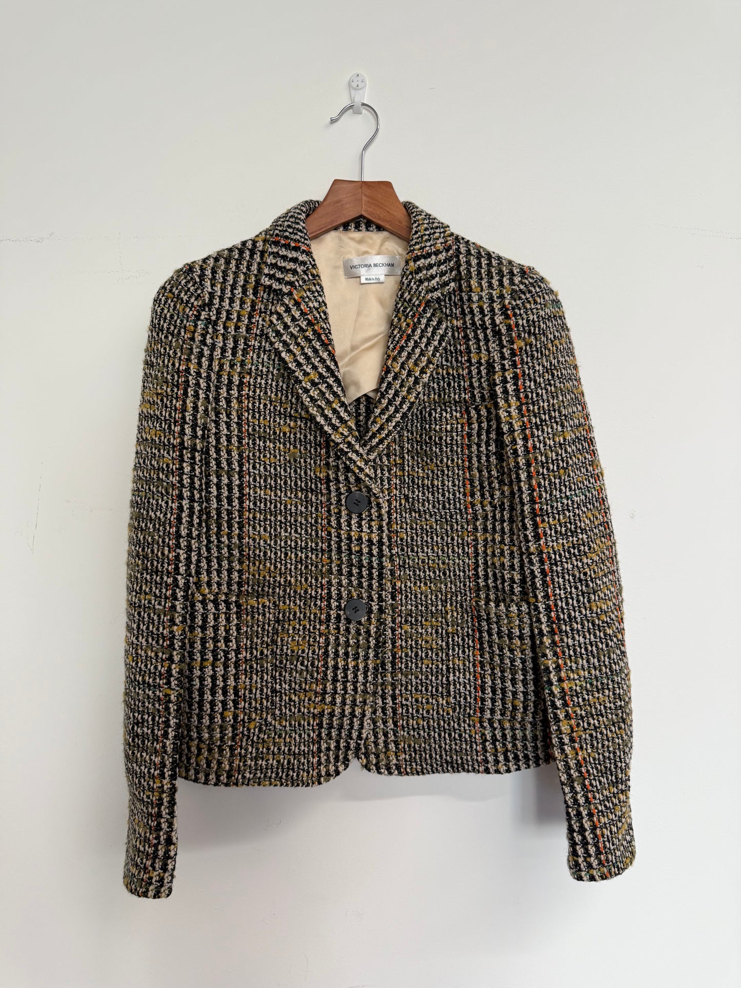 Victoria Beckham tweed blazer (pre-owned)