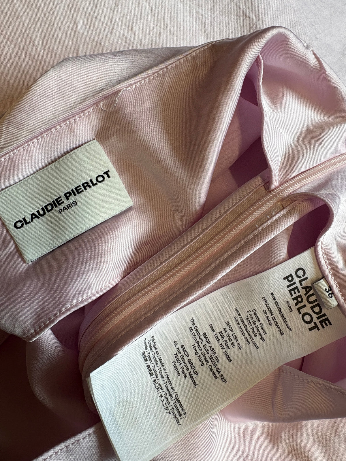 Claudie Pierlot Pink Midi Skirt