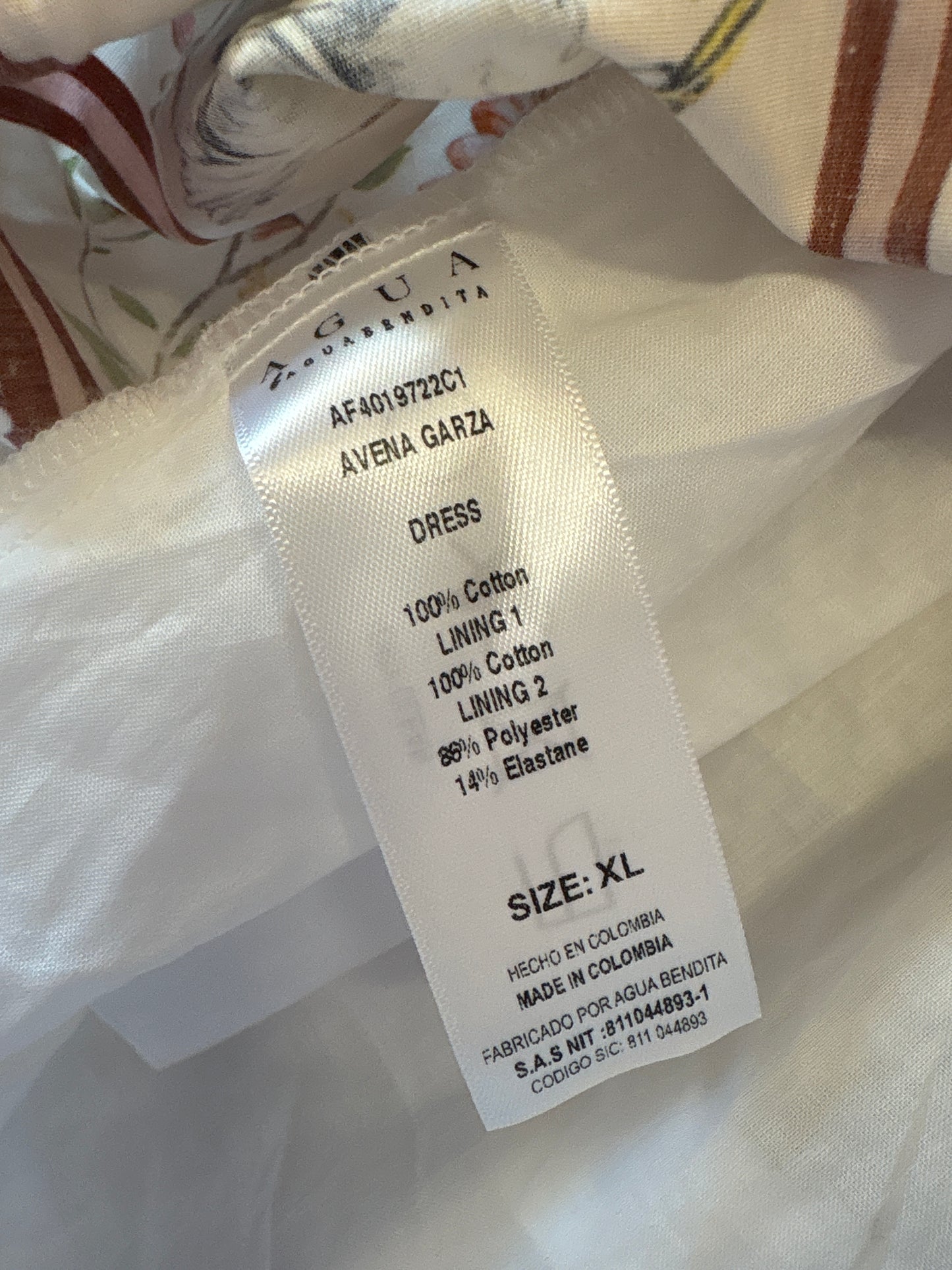 Agua by Agua Bendita Avena Garza Long Sleeve Mini Dress