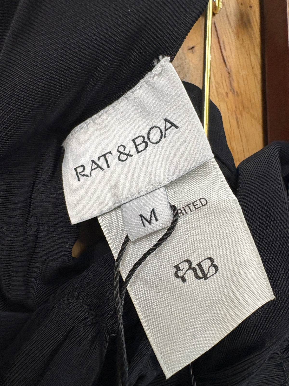 Rat & Boa Onyx Top